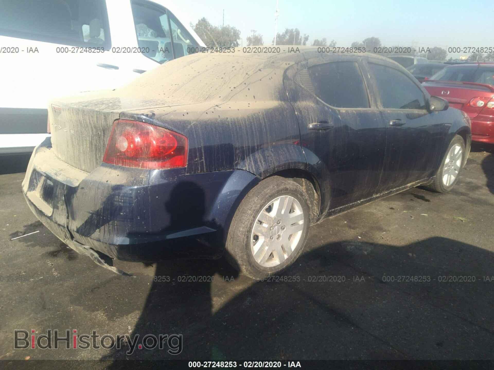 2013 DODGE AVENGER - VIN: 1C3CDZAB0DN650885 - Фото 4