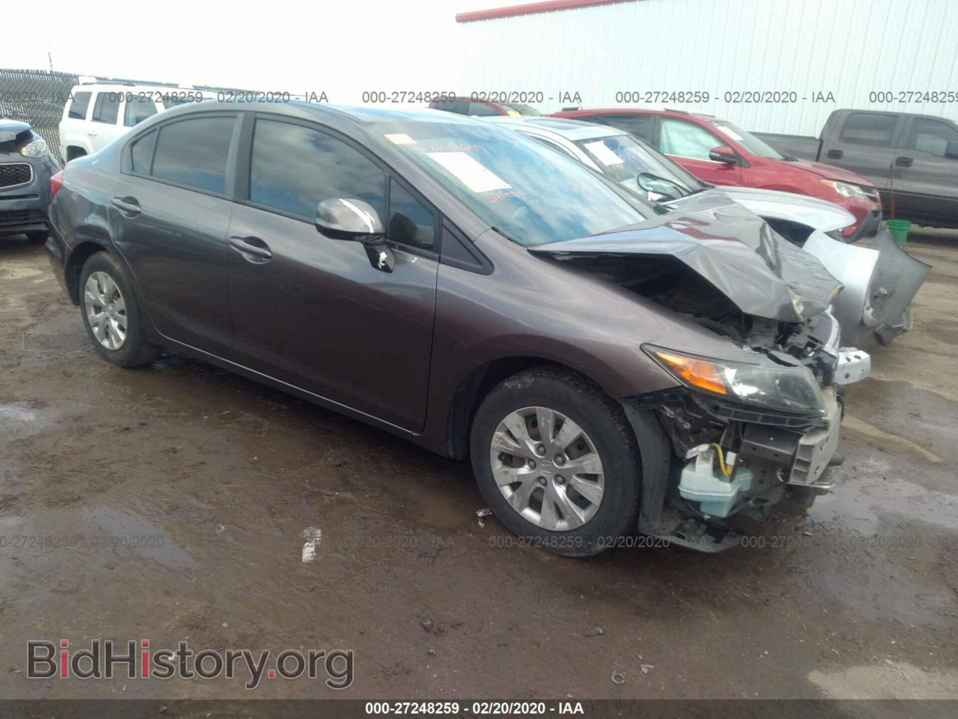 Photo 19XFB2F57CE098538 - HONDA CIVIC 2012