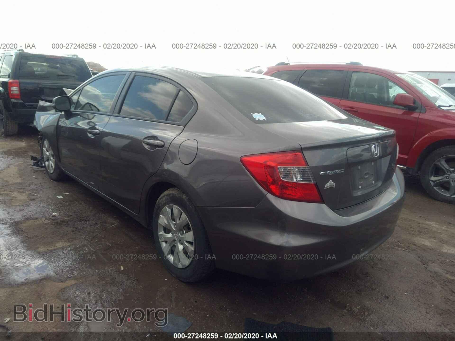 2012 HONDA CIVIC - VIN: 19XFB2F57CE098538 - Photo 3