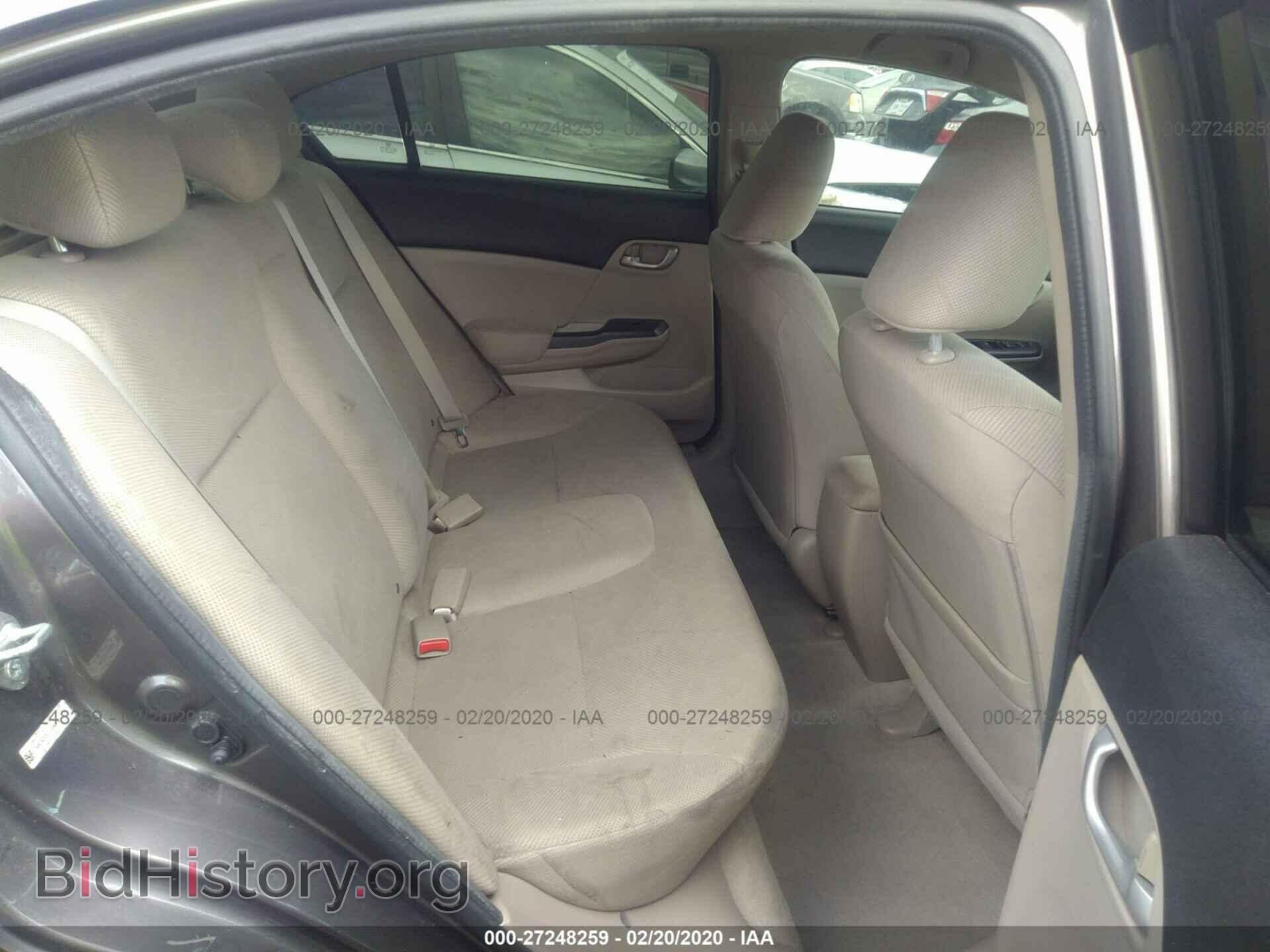 2012 HONDA CIVIC - VIN: 19XFB2F57CE098538 - Photo 8