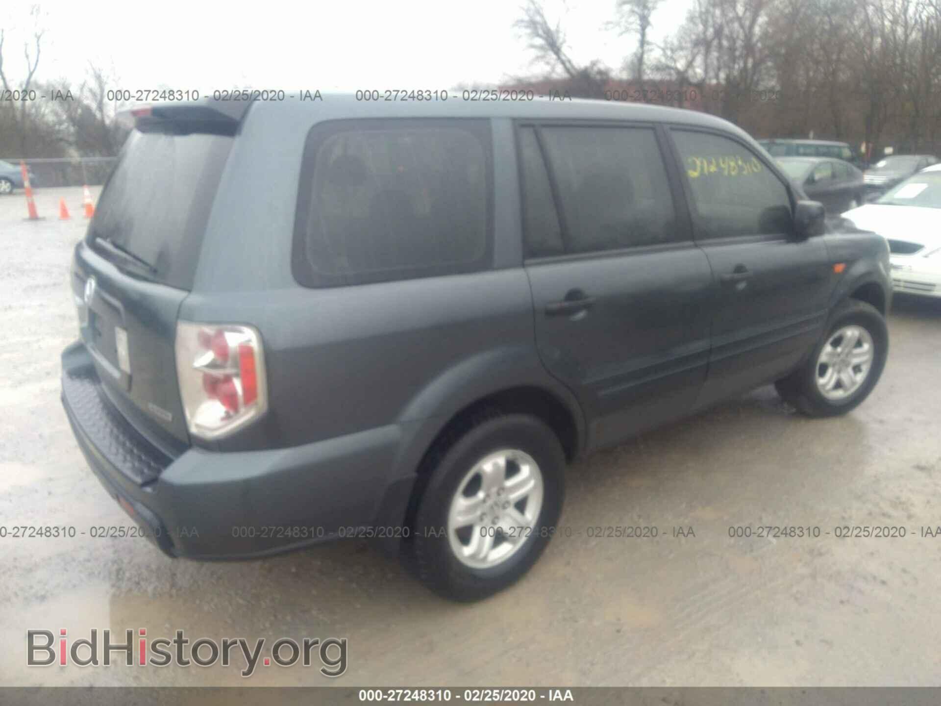 2006 HONDA PILOT - VIN: 5FNYF18106B007366 - Фото 4
