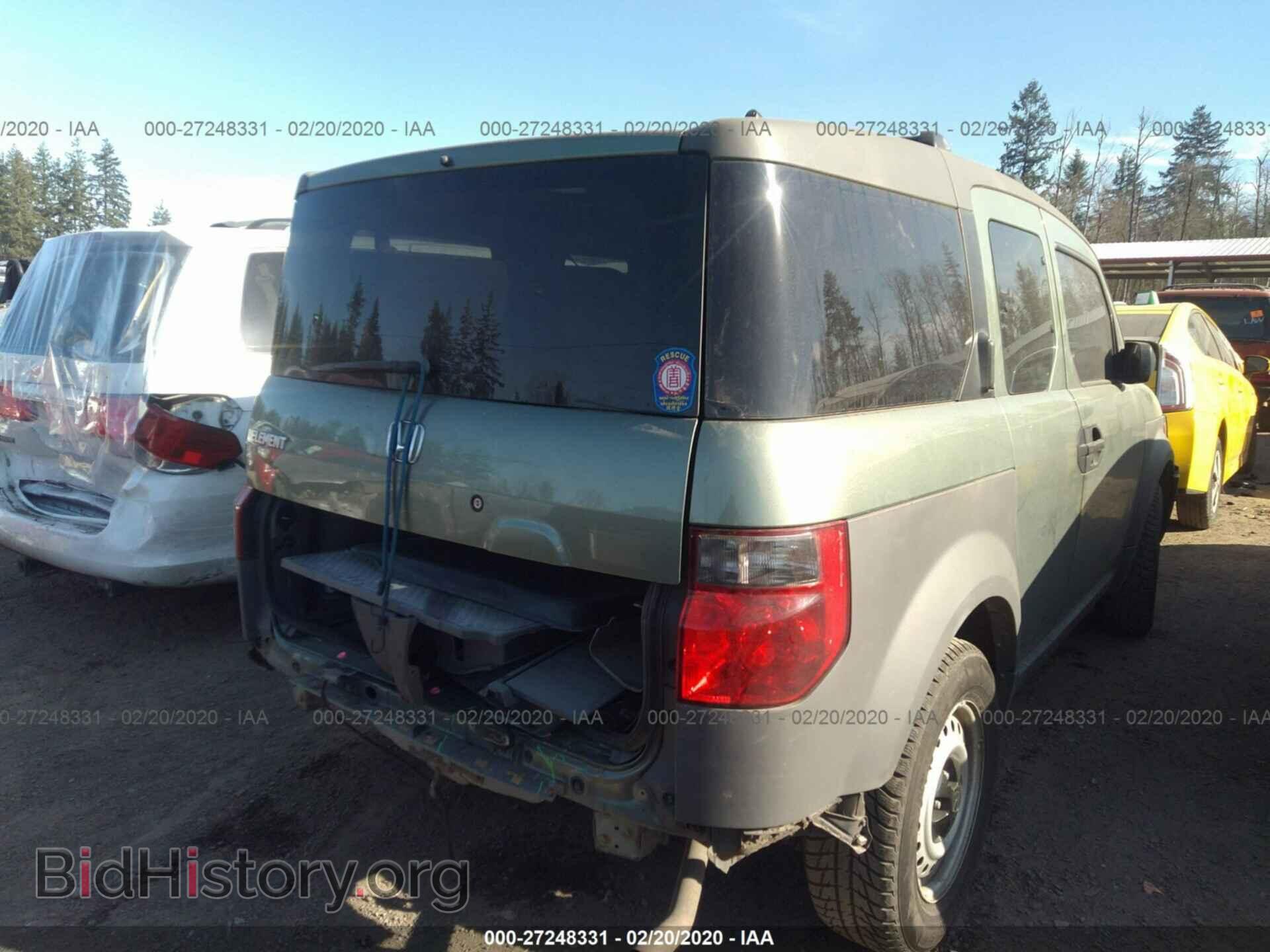 2004 HONDA ELEMENT - VIN: 5J6YH28324L035482 - Фото 4