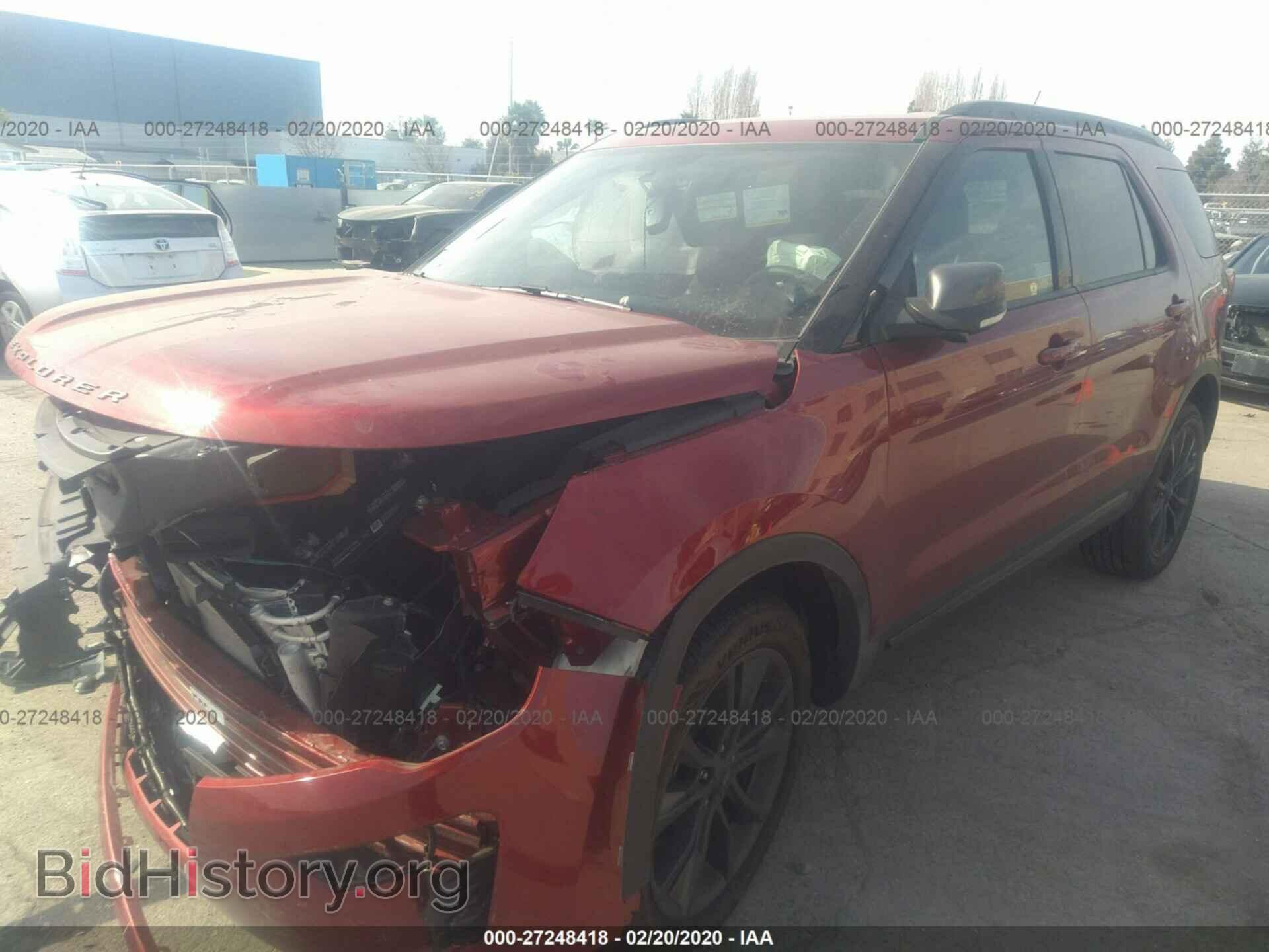 2019 FORD EXPLORER - VIN: 1FM5K7D85KGA60998 - Фото 2