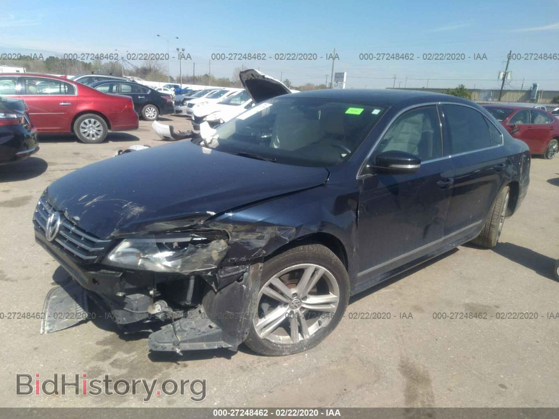 2014 VOLKSWAGEN PASSAT - VIN: 1VWBN7A35EC002888 - Фото 2
