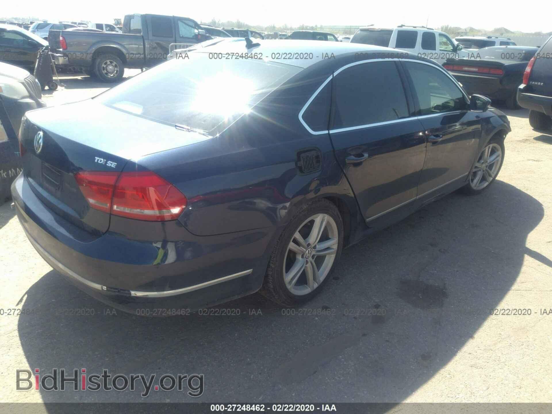 2014 VOLKSWAGEN PASSAT - VIN: 1VWBN7A35EC002888 - Фото 4