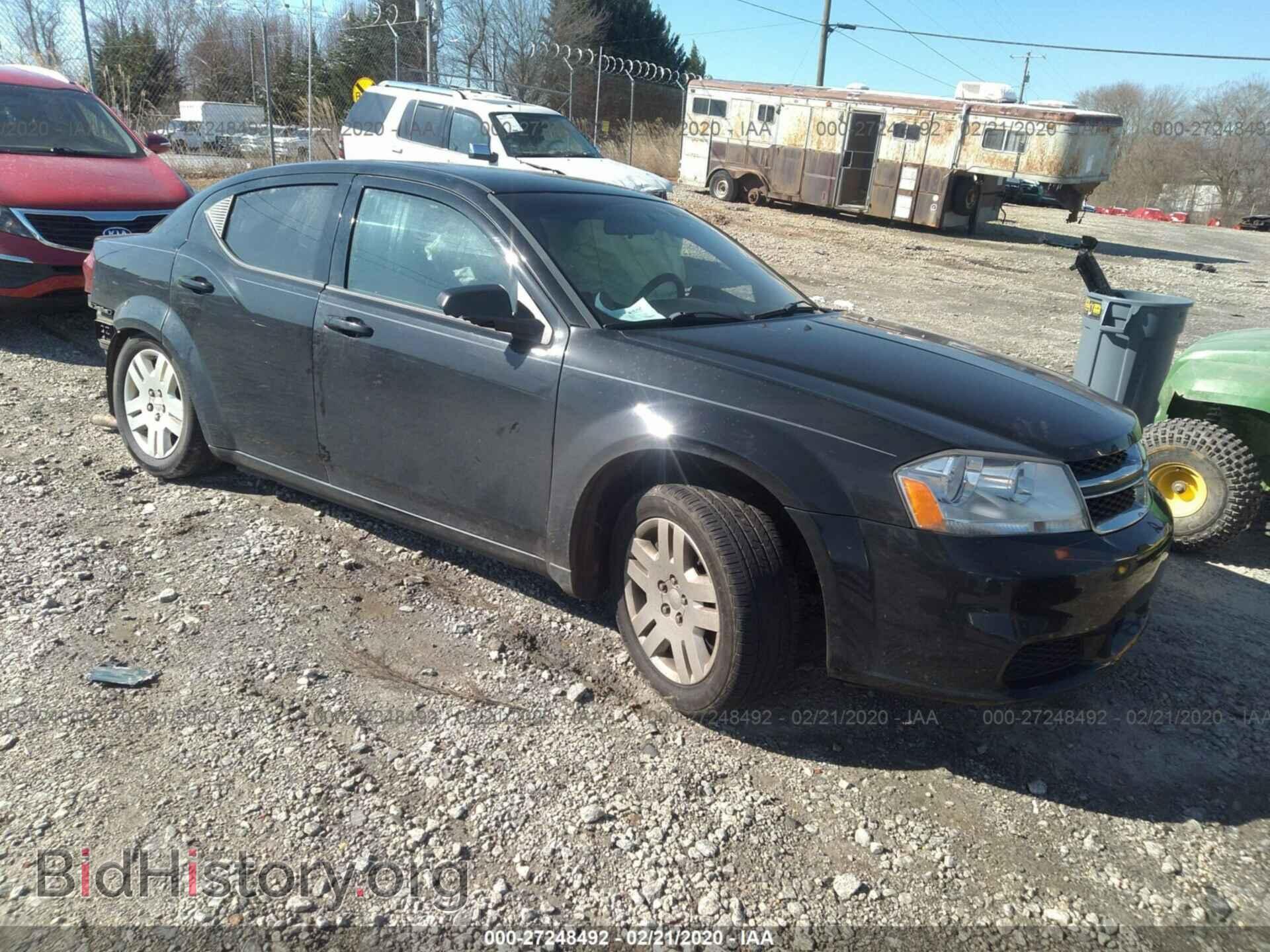 Photo 1C3CDZAB2DN637443 - DODGE AVENGER 2013