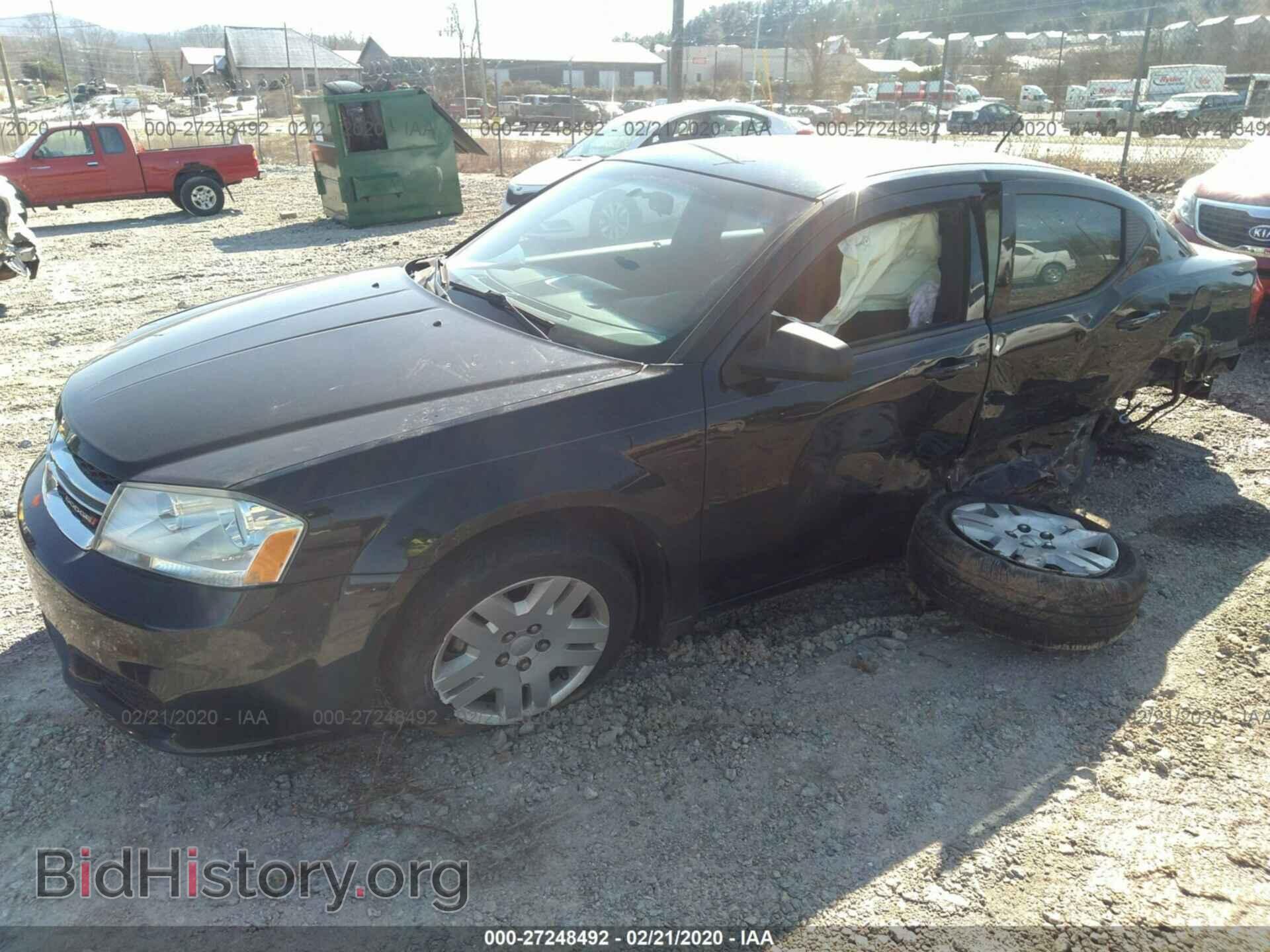 2013 DODGE AVENGER - VIN: 1C3CDZAB2DN637443 - Photo 2