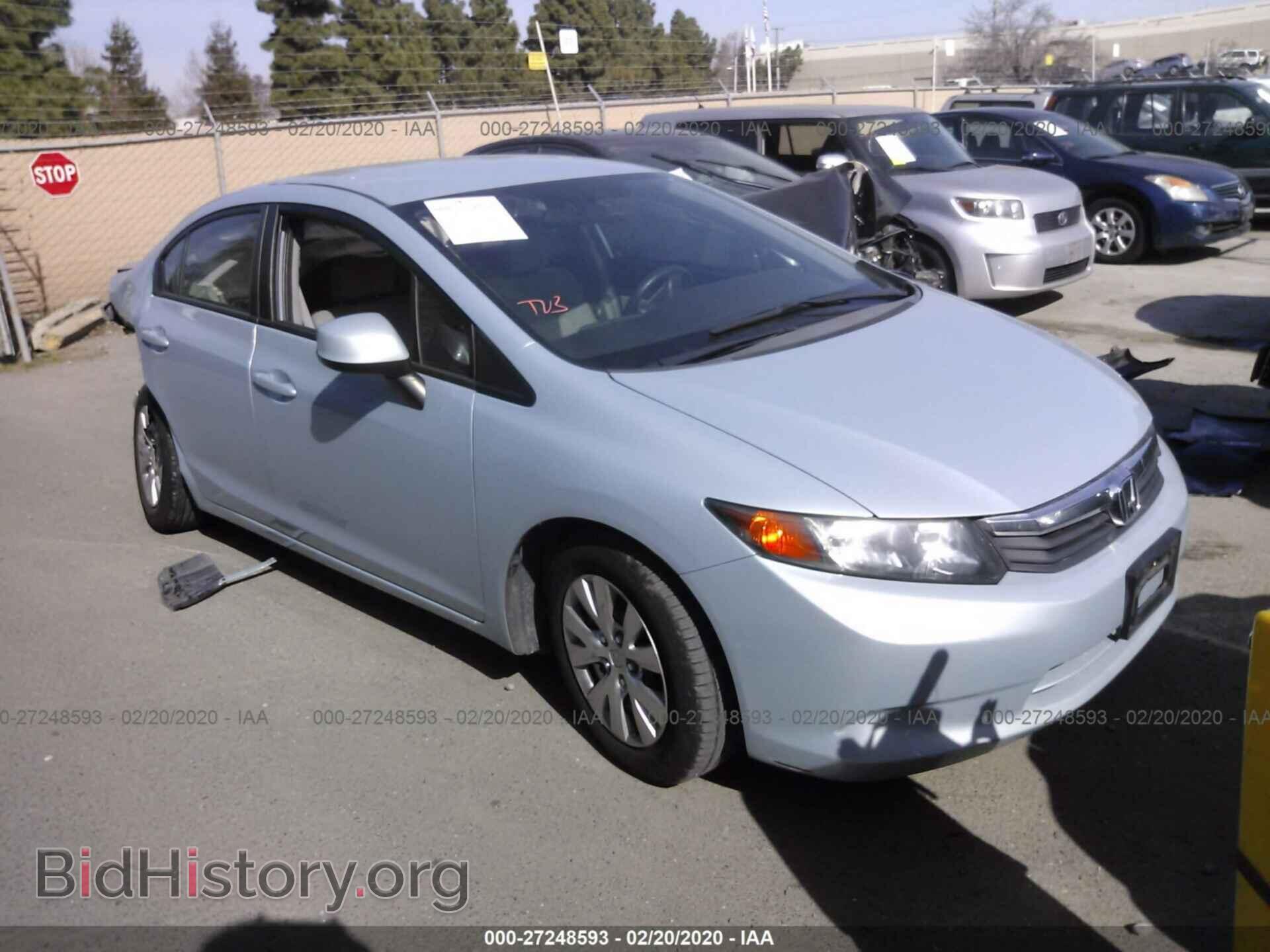 Photo 19XFB2F53CE334439 - HONDA CIVIC 2012