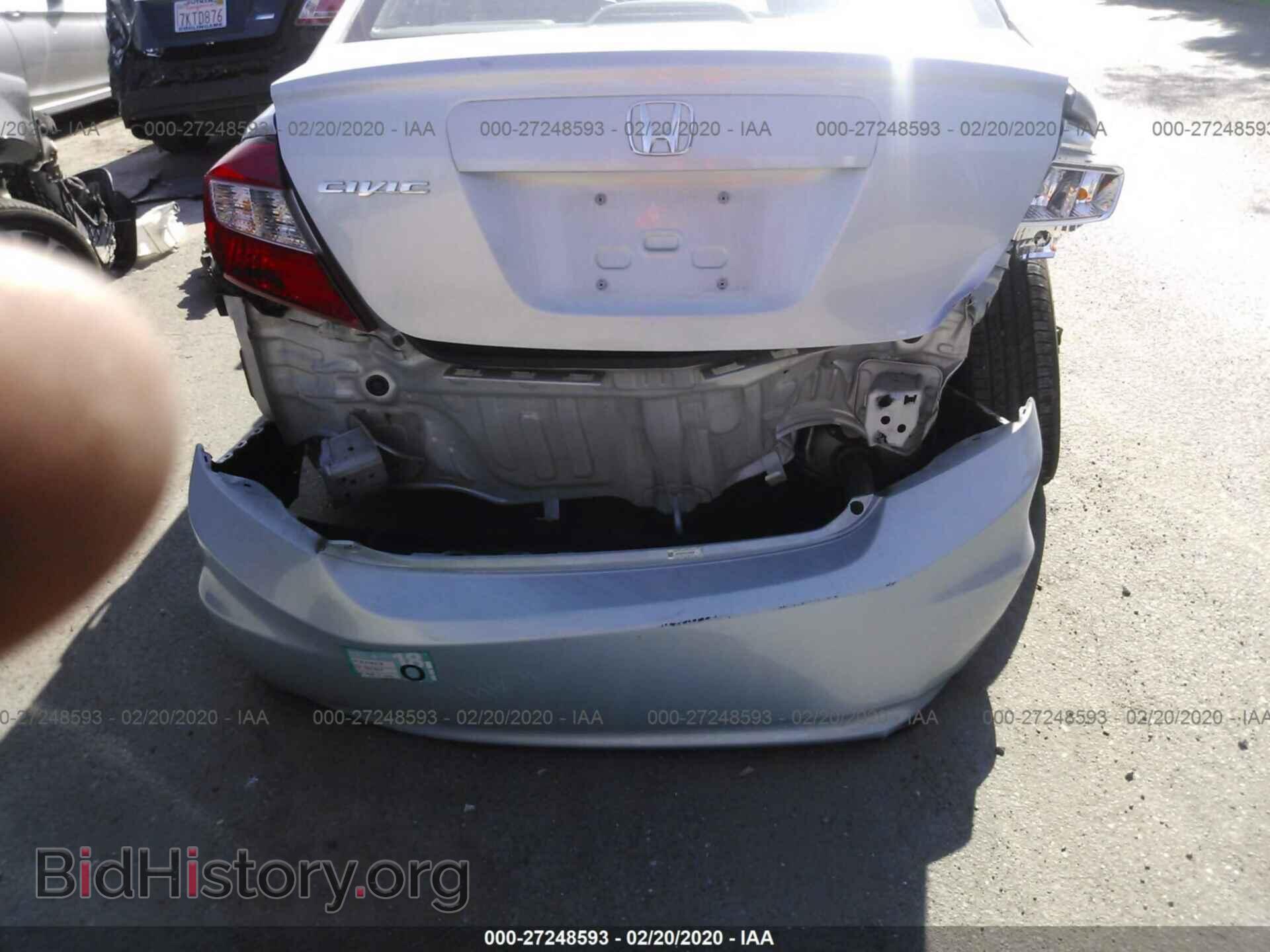 2012 HONDA CIVIC - VIN: 19XFB2F53CE334439 - Фото 6