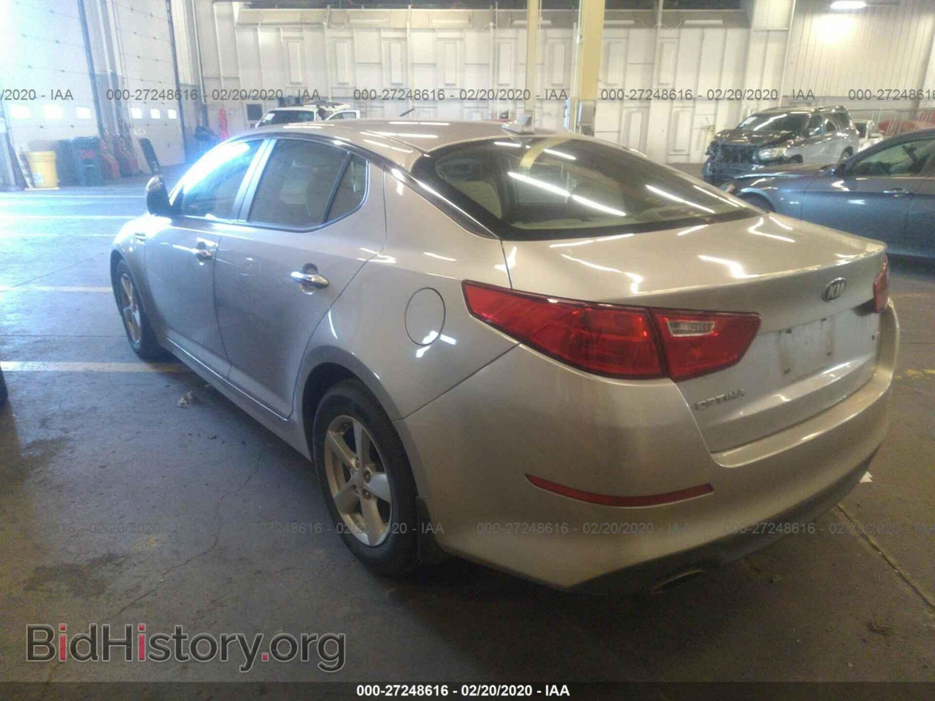 2015 KIA OPTIMA - VIN: KNAGM4A77F5544350 - Photo 3