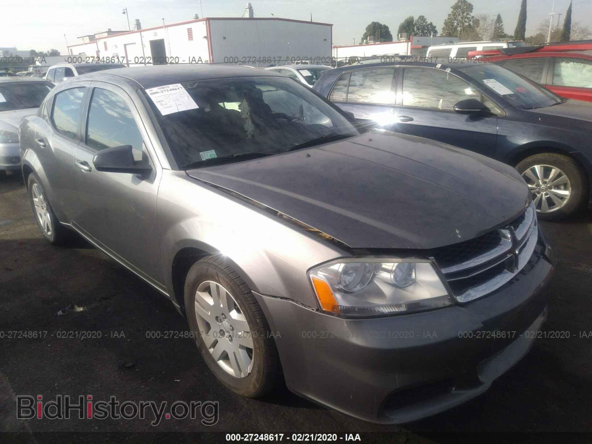 Photo 1C3CDZAB3DN598880 - DODGE AVENGER 2013