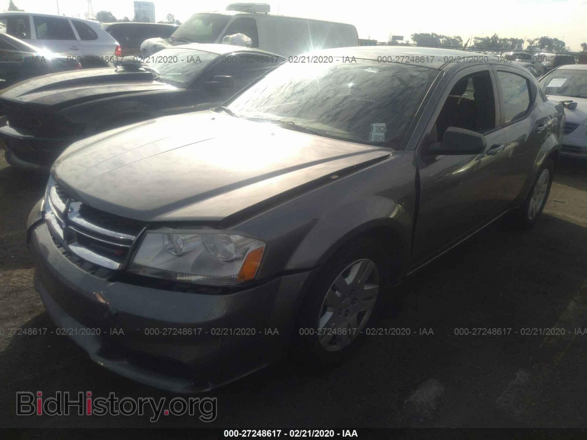 2013 DODGE AVENGER - VIN: 1C3CDZAB3DN598880 - Фото 2