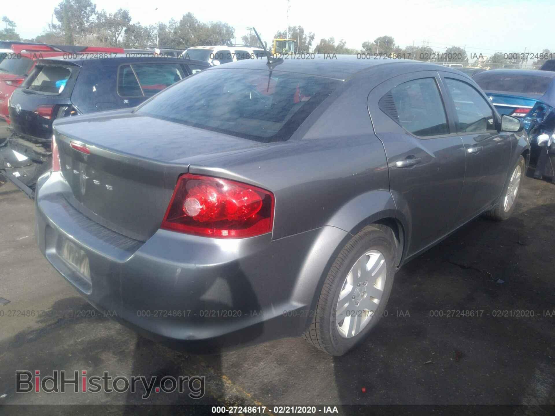 2013 DODGE AVENGER - VIN: 1C3CDZAB3DN598880 - Фото 4