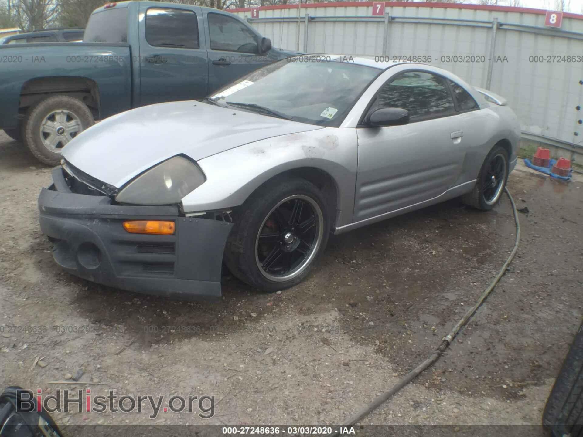 2003 MITSUBISHI ECLIPSE - VIN: 4A3AC44G13E144168 - Фото 2