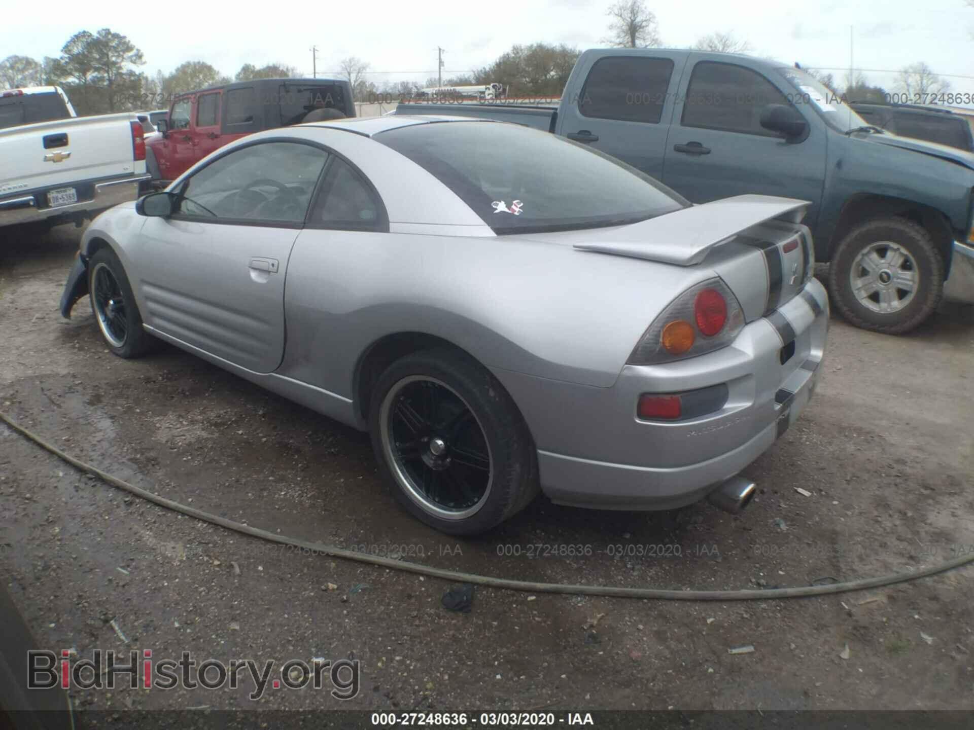2003 MITSUBISHI ECLIPSE - VIN: 4A3AC44G13E144168 - Фото 3