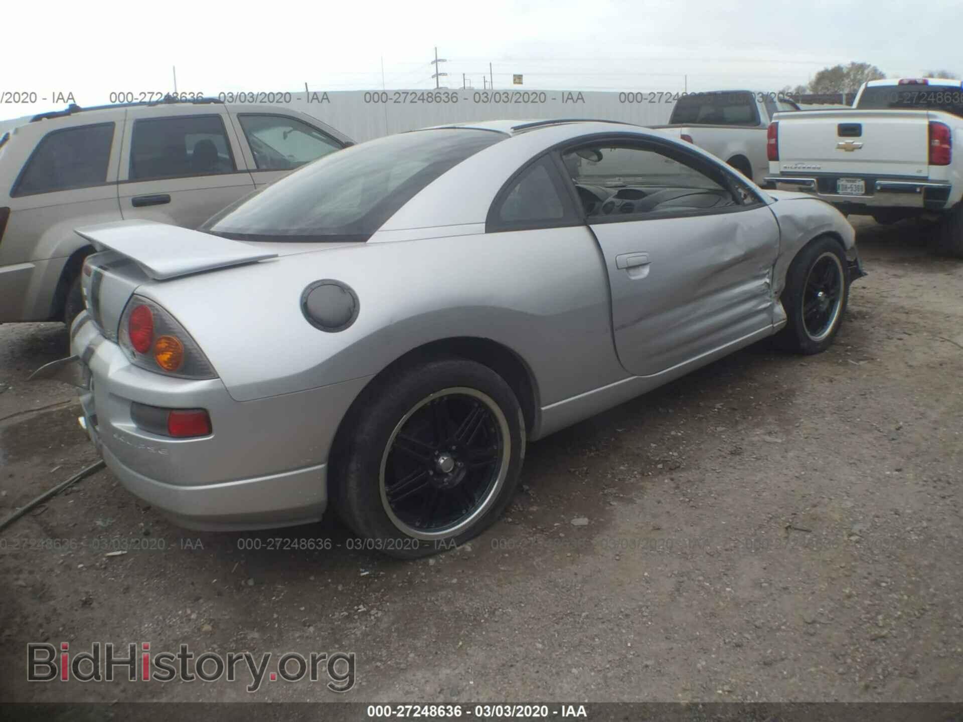 2003 MITSUBISHI ECLIPSE - VIN: 4A3AC44G13E144168 - Фото 4