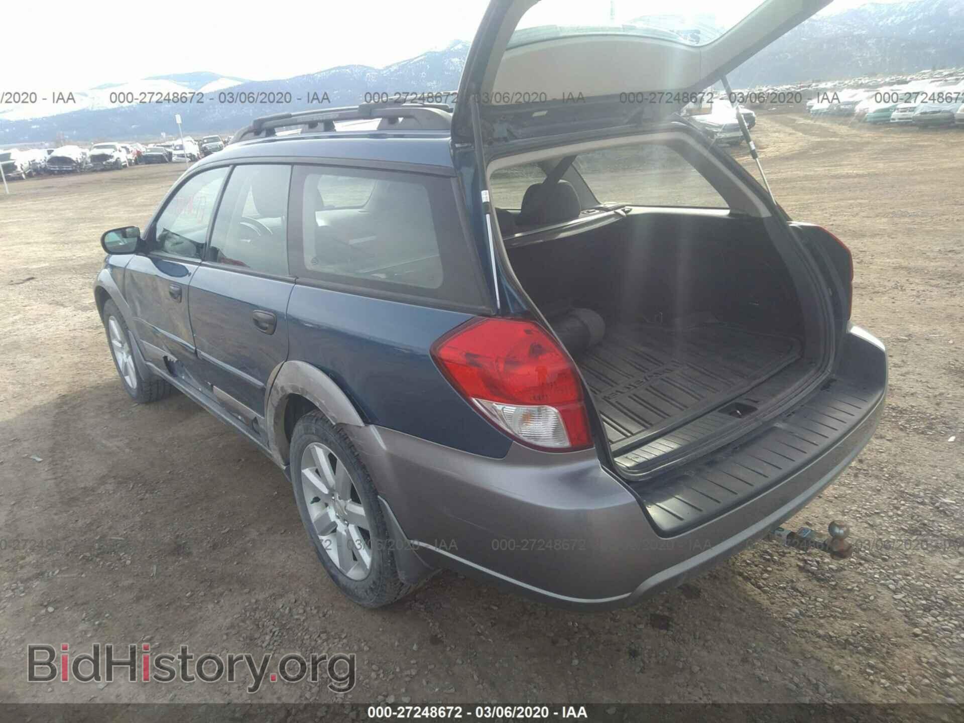 2009 SUBARU OUTBACK - VIN: 4S4BP61C697346604 - Фото 3