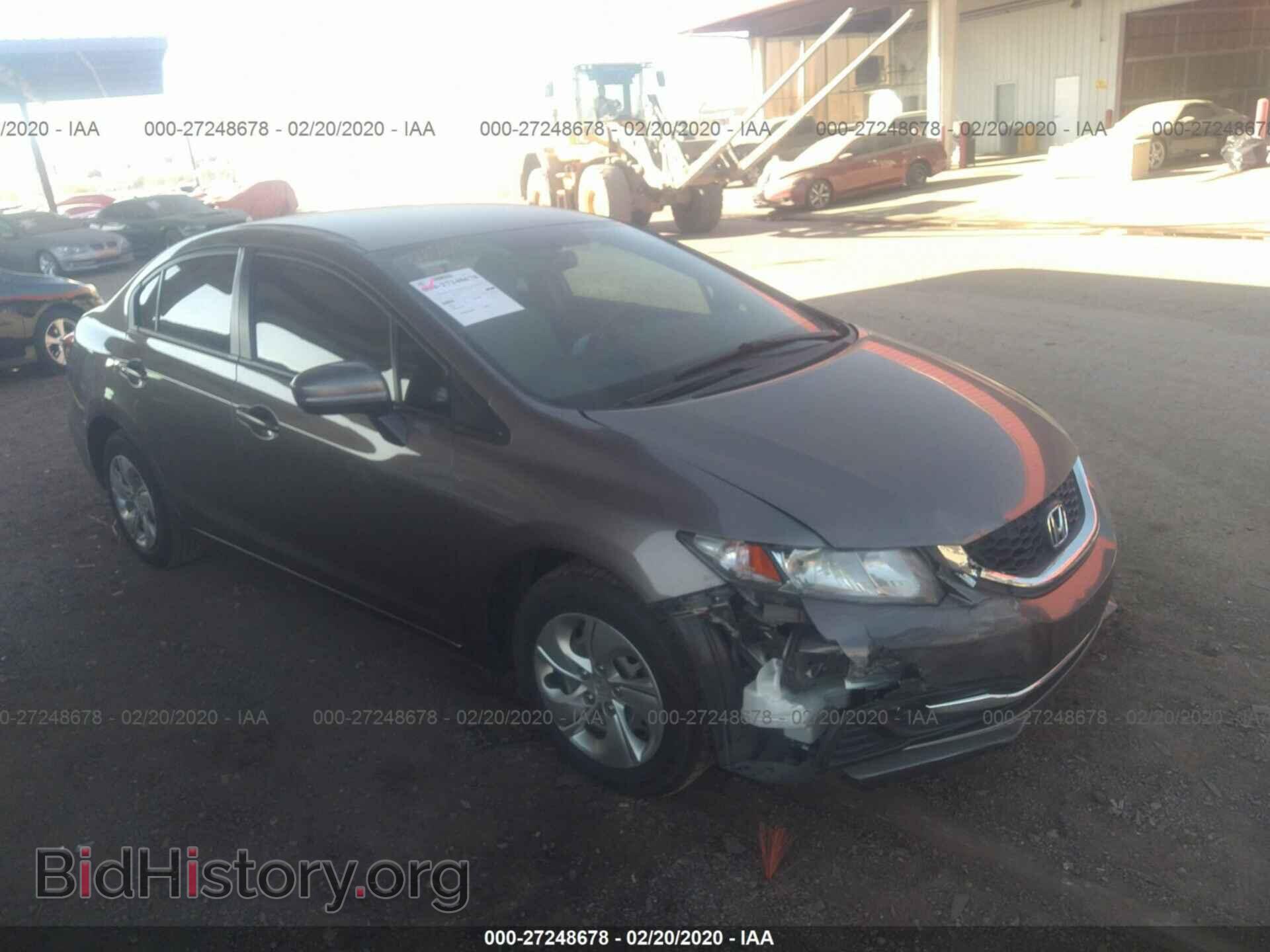 Фотография 19XFB2F55EE016762 - HONDA CIVIC 2014