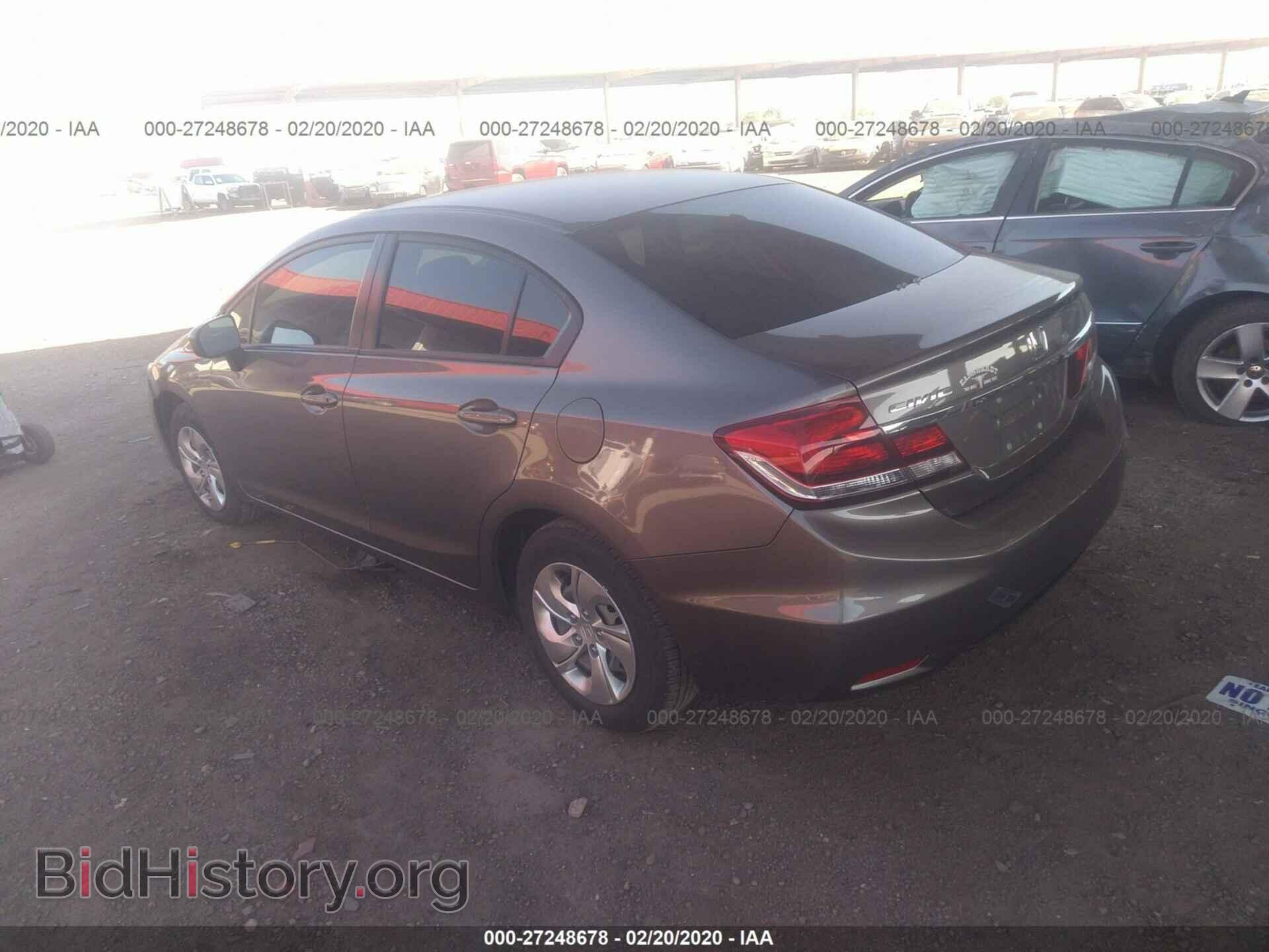 2014 HONDA CIVIC - VIN: 19XFB2F55EE016762 - Фото 3