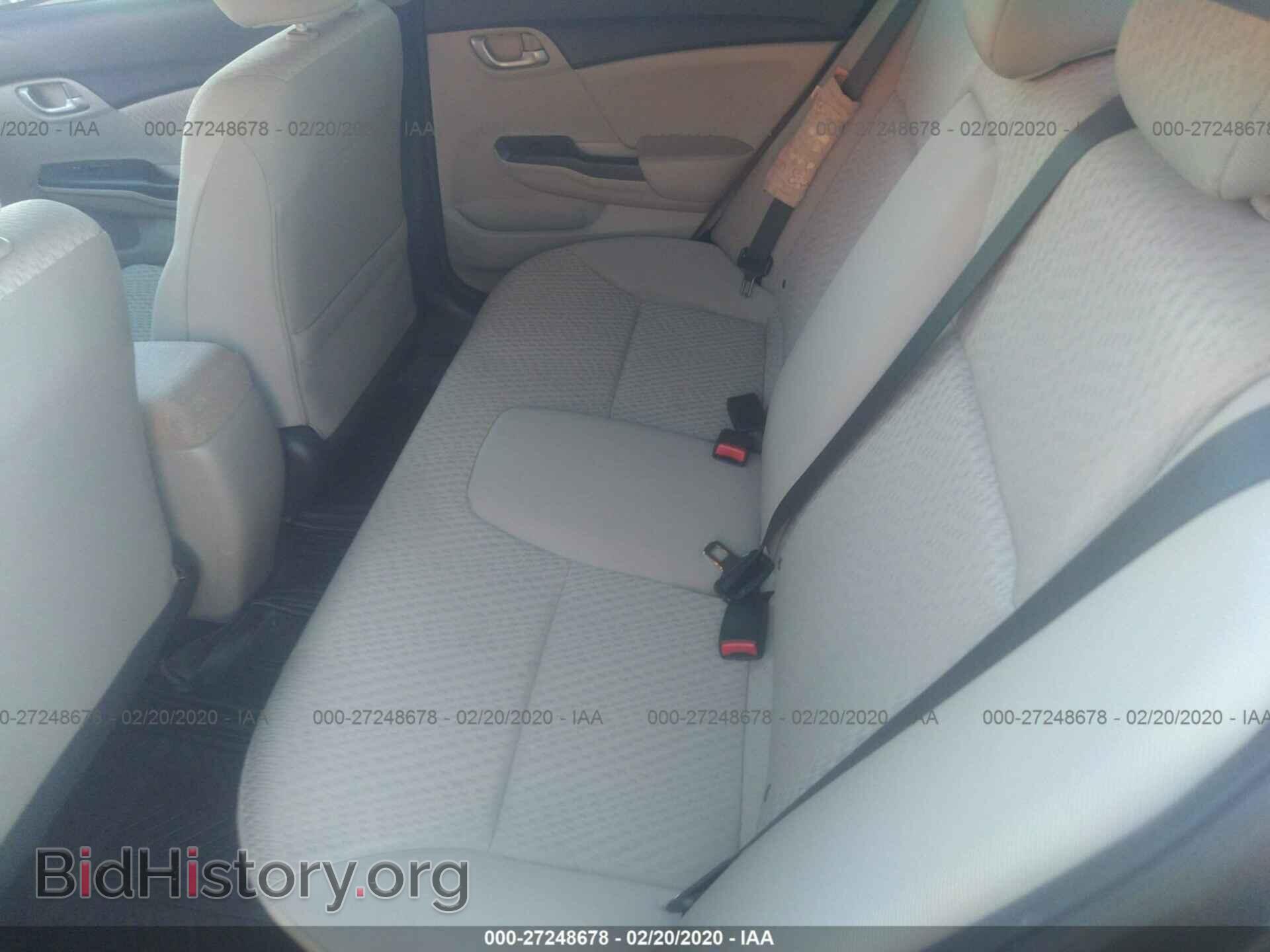 2014 HONDA CIVIC - VIN: 19XFB2F55EE016762 - Фото 8