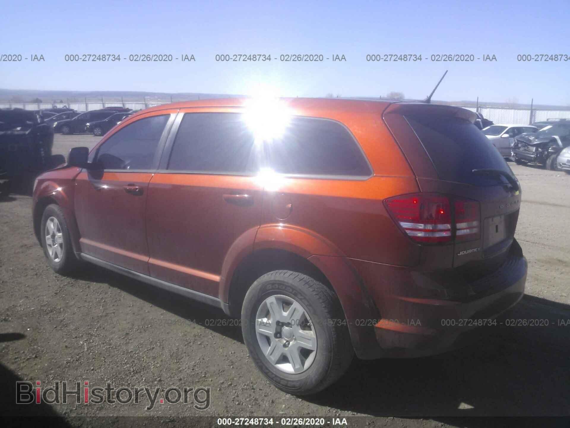 2012 DODGE JOURNEY - VIN: 3C4PDCAB8CT372911 - Фото 3
