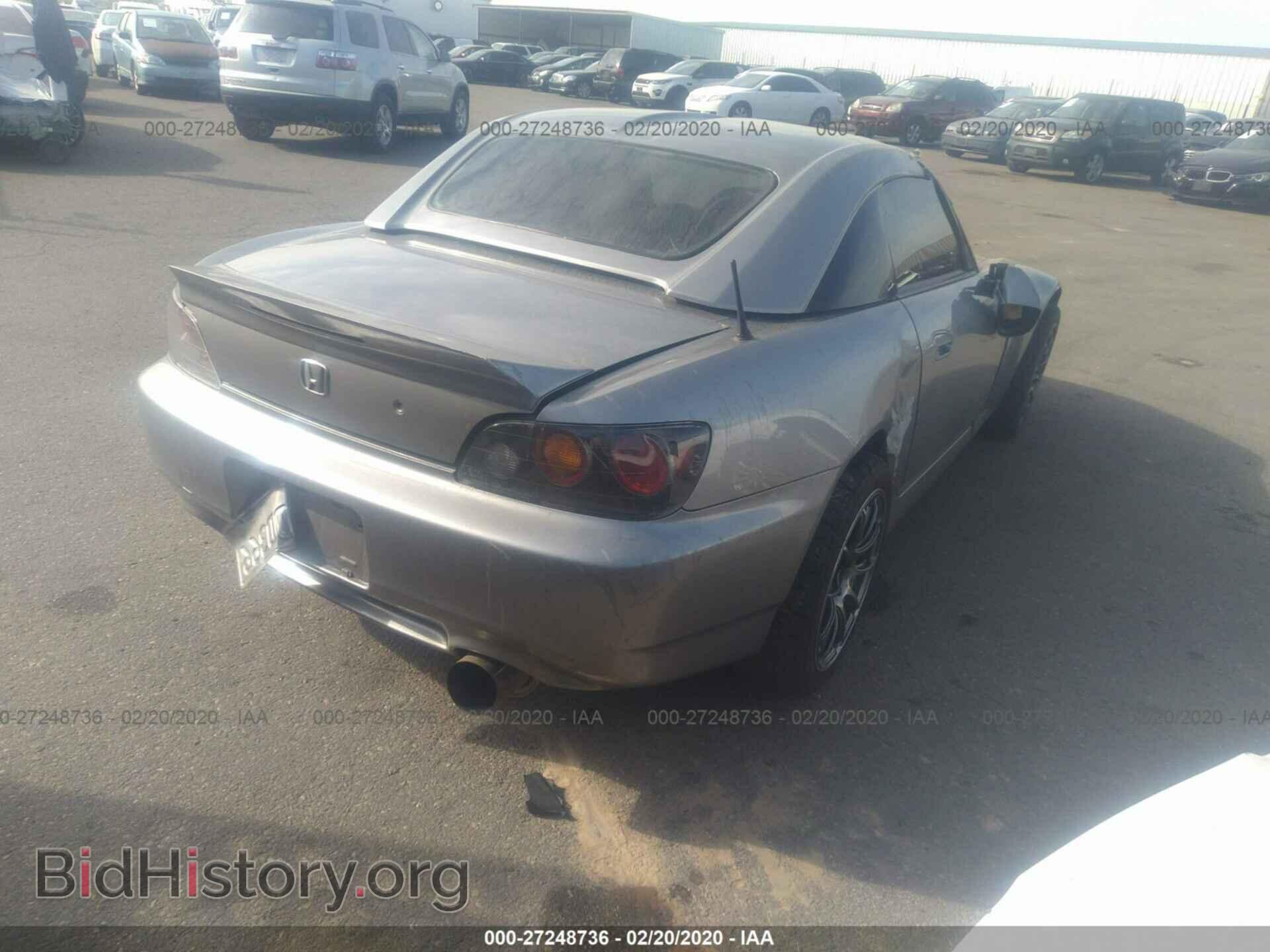 2004 HONDA S2000 - VIN: JHMAP21494T001471 - Фото 4