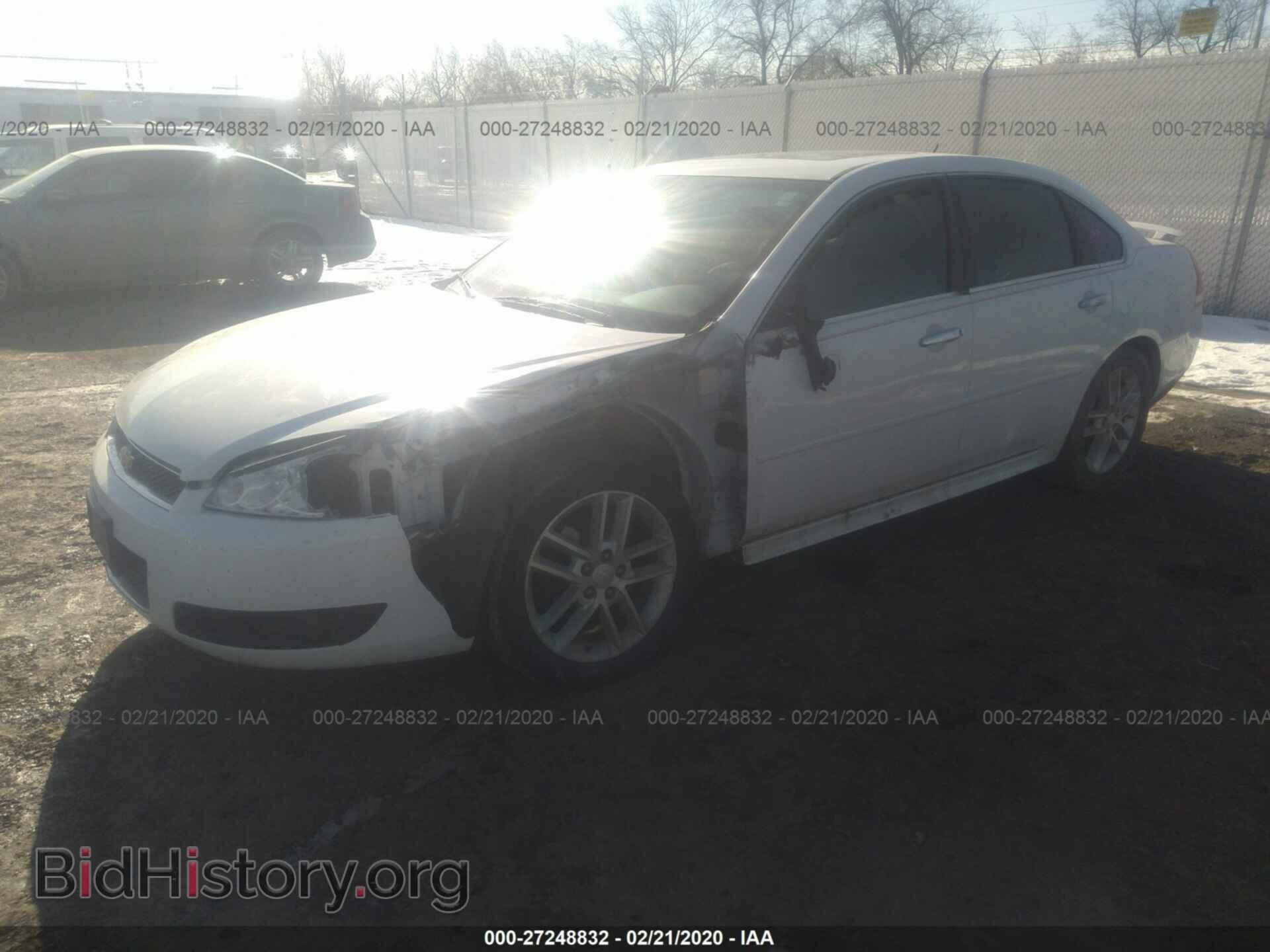 2012 CHEVROLET IMPALA - VIN: 2G1WC5E3XC1310370 - Фото 2