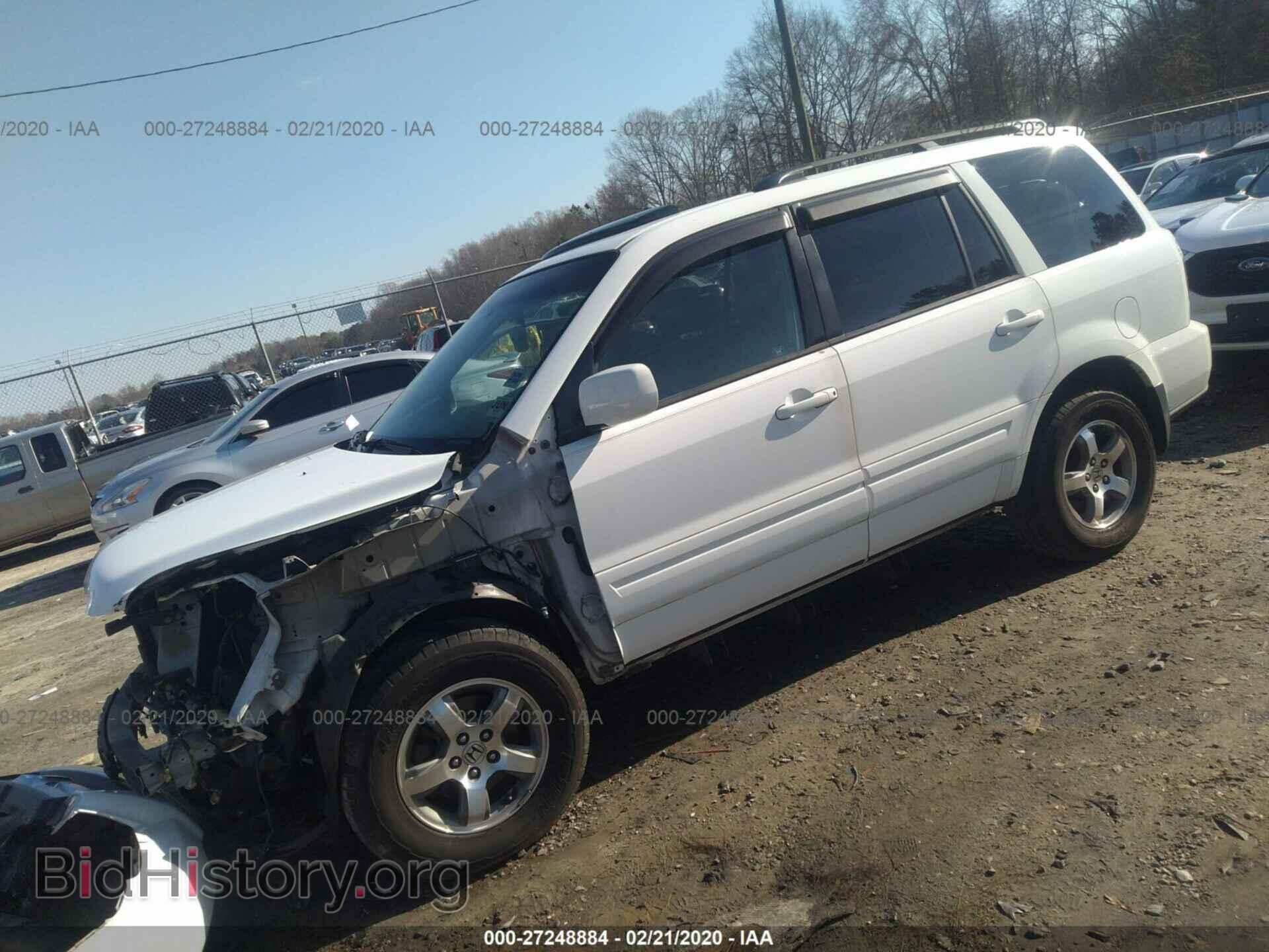2006 HONDA PILOT - VIN: 5FNYF28596B025681 - Фото 2