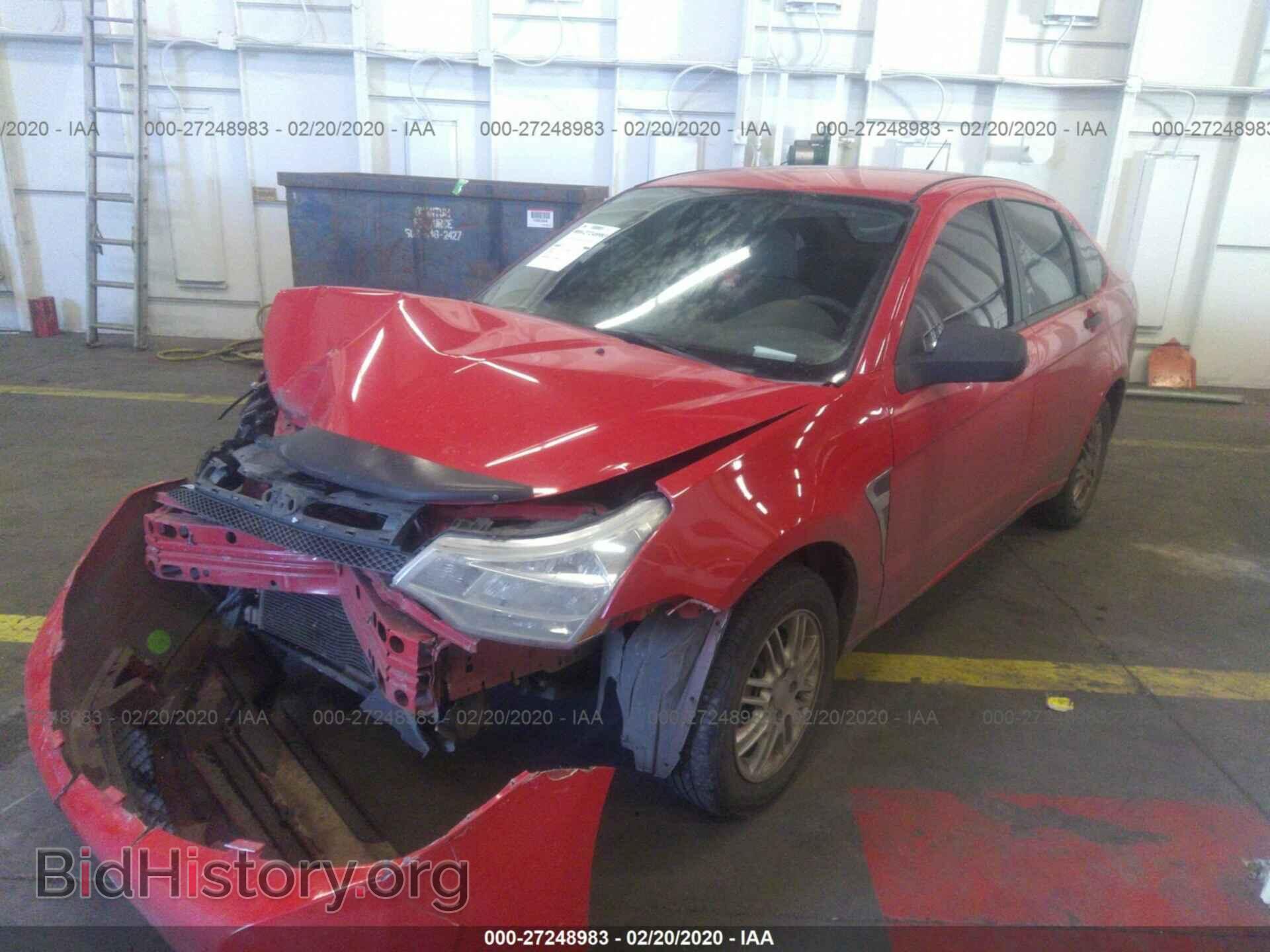 2008 FORD FOCUS - VIN: 1FAHP35N68W113096 - Фото 2