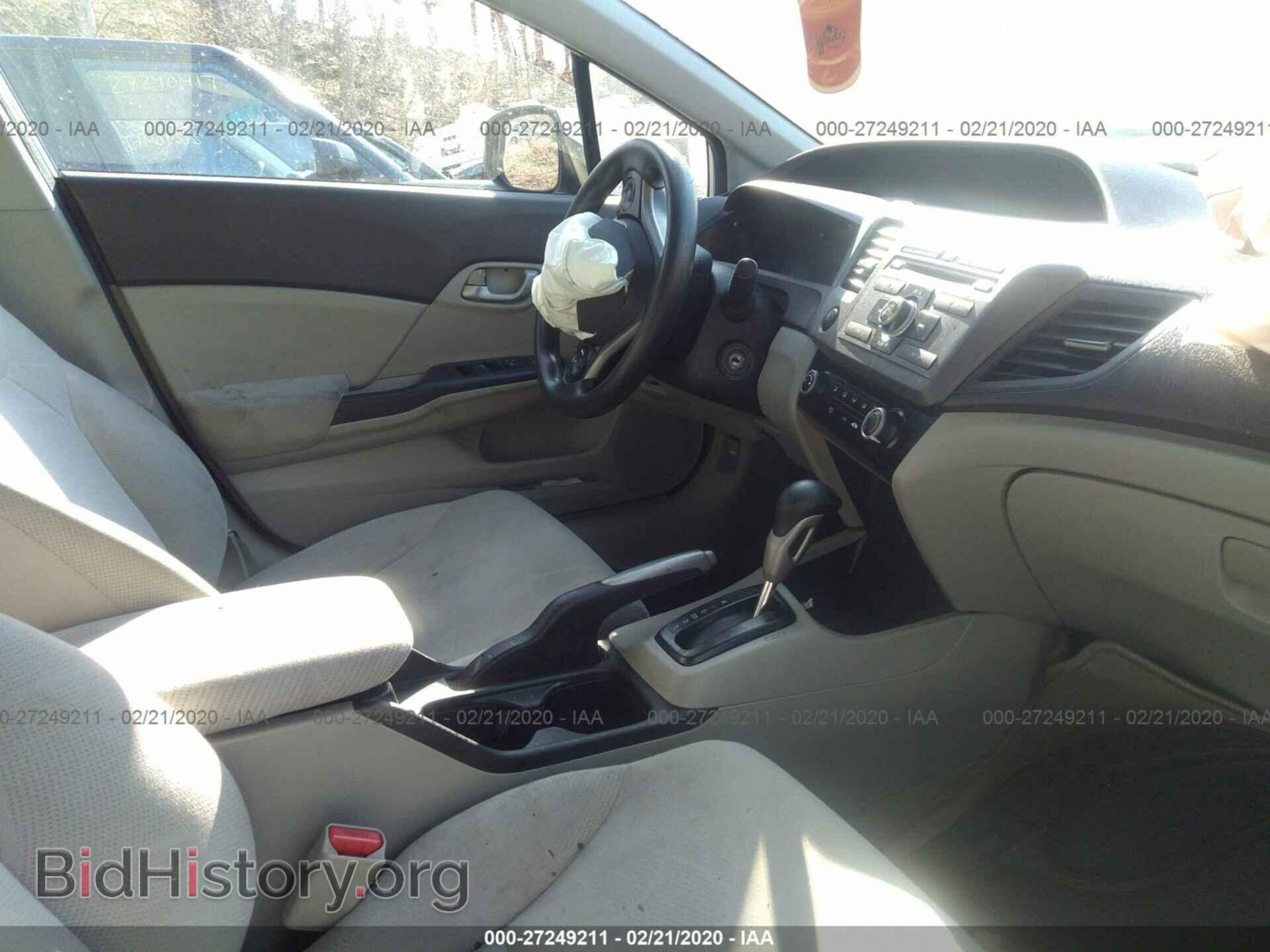 2012 HONDA CIVIC - VIN: 19XFB2F54CE357986 - Фото 5