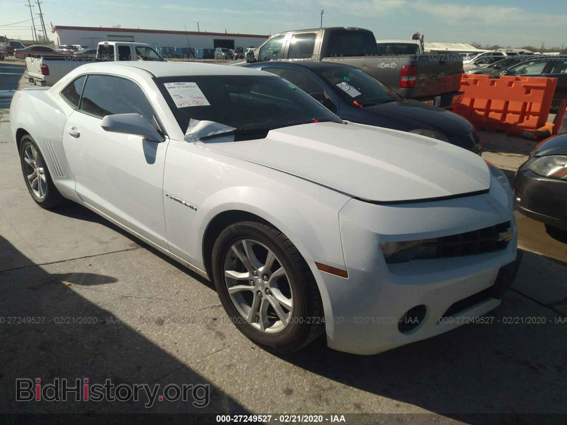 Фотография 2G1FB1E39D9211683 - CHEVROLET CAMARO 2013