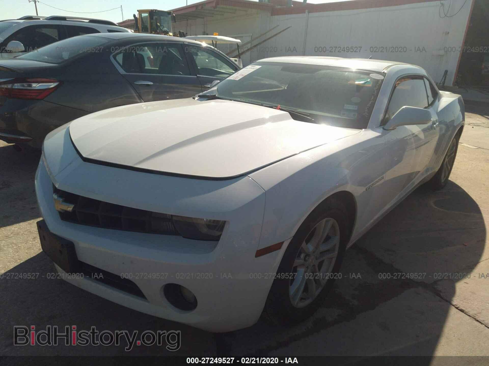 2013 CHEVROLET CAMARO - VIN: 2G1FB1E39D9211683 - Фото 2