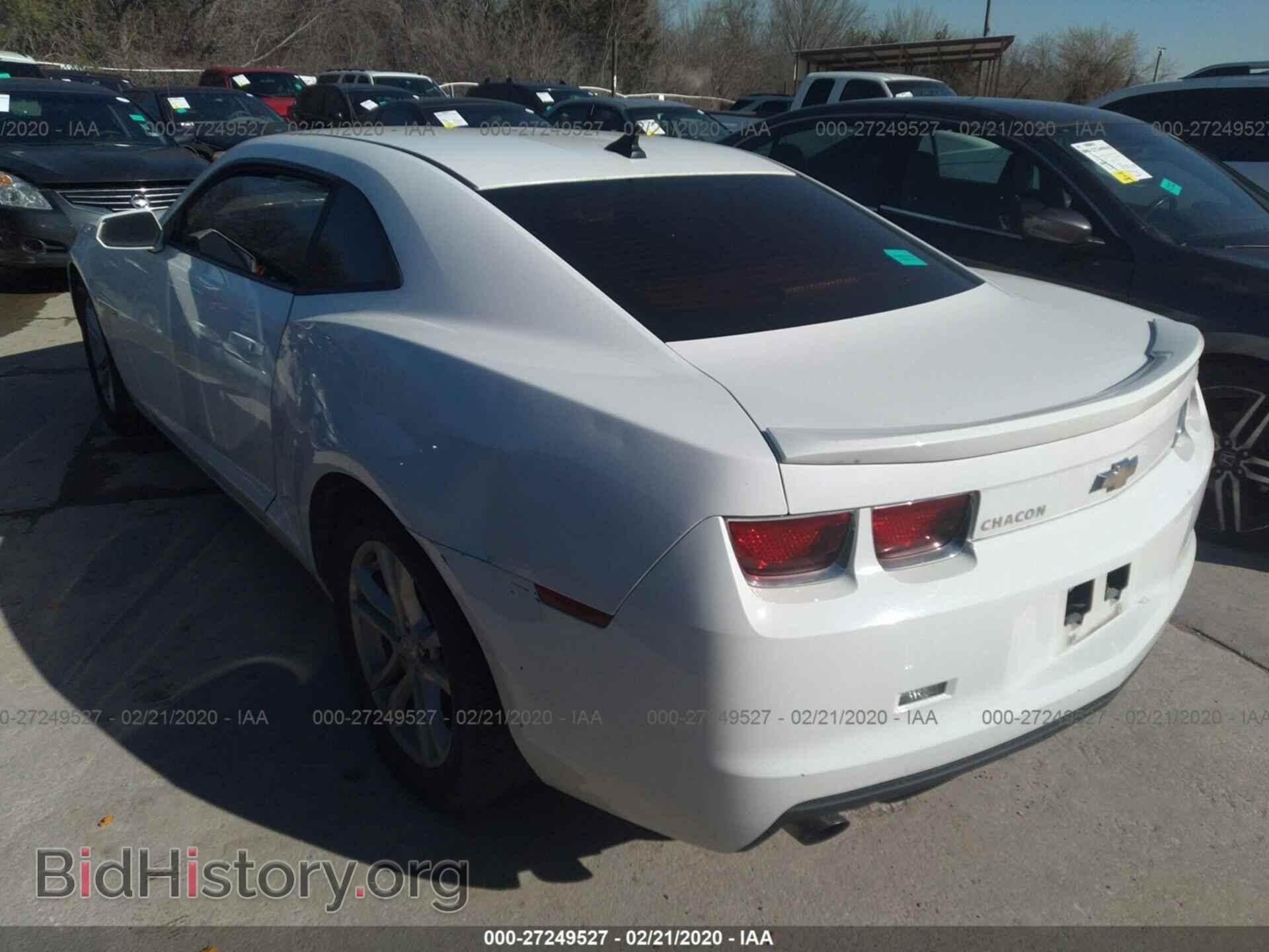 2013 CHEVROLET CAMARO - VIN: 2G1FB1E39D9211683 - Фото 3