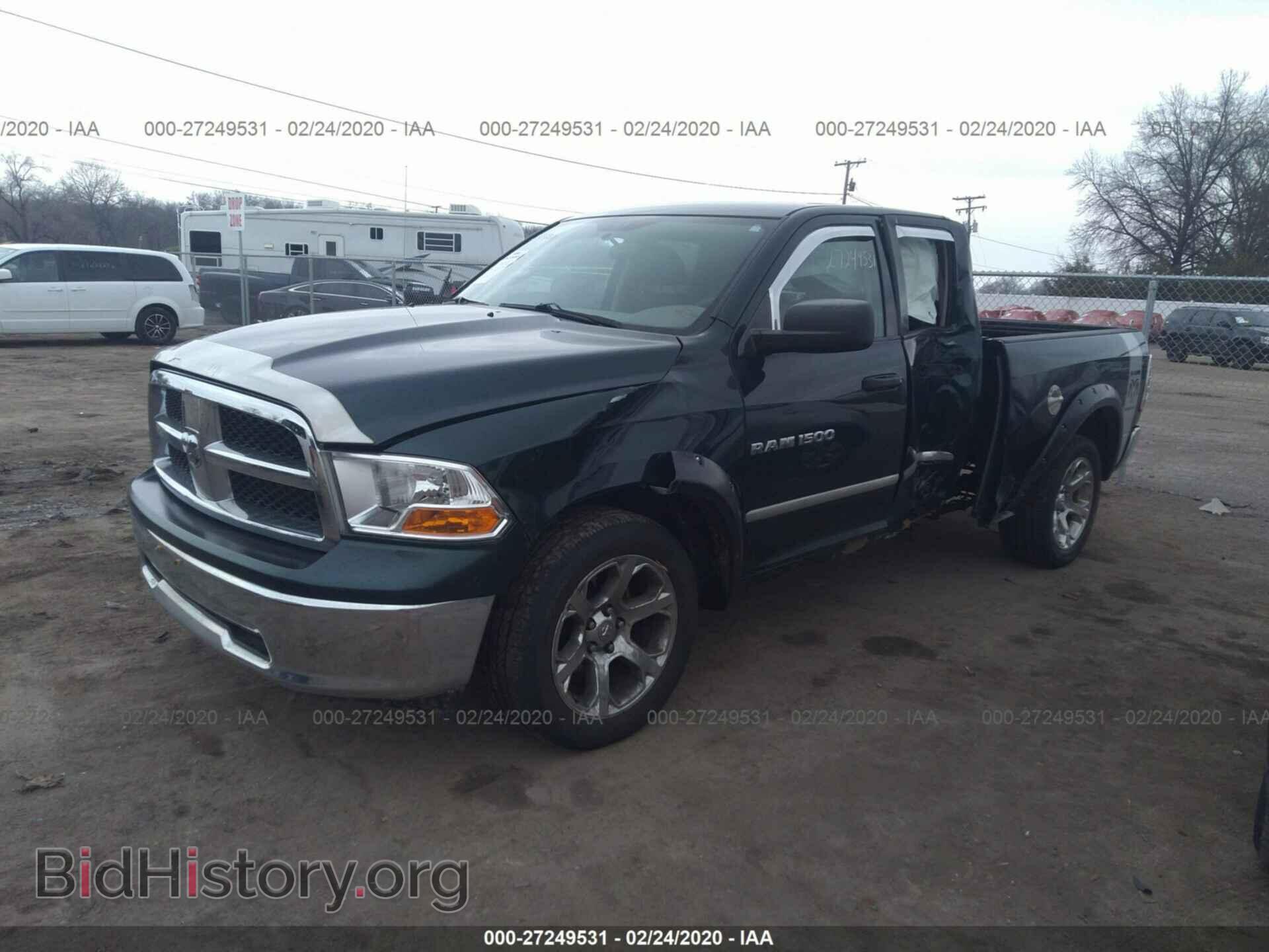 2011 DODGE RAM 1500 - VIN: 1D7RV1GP9BS566737 - Фото 2