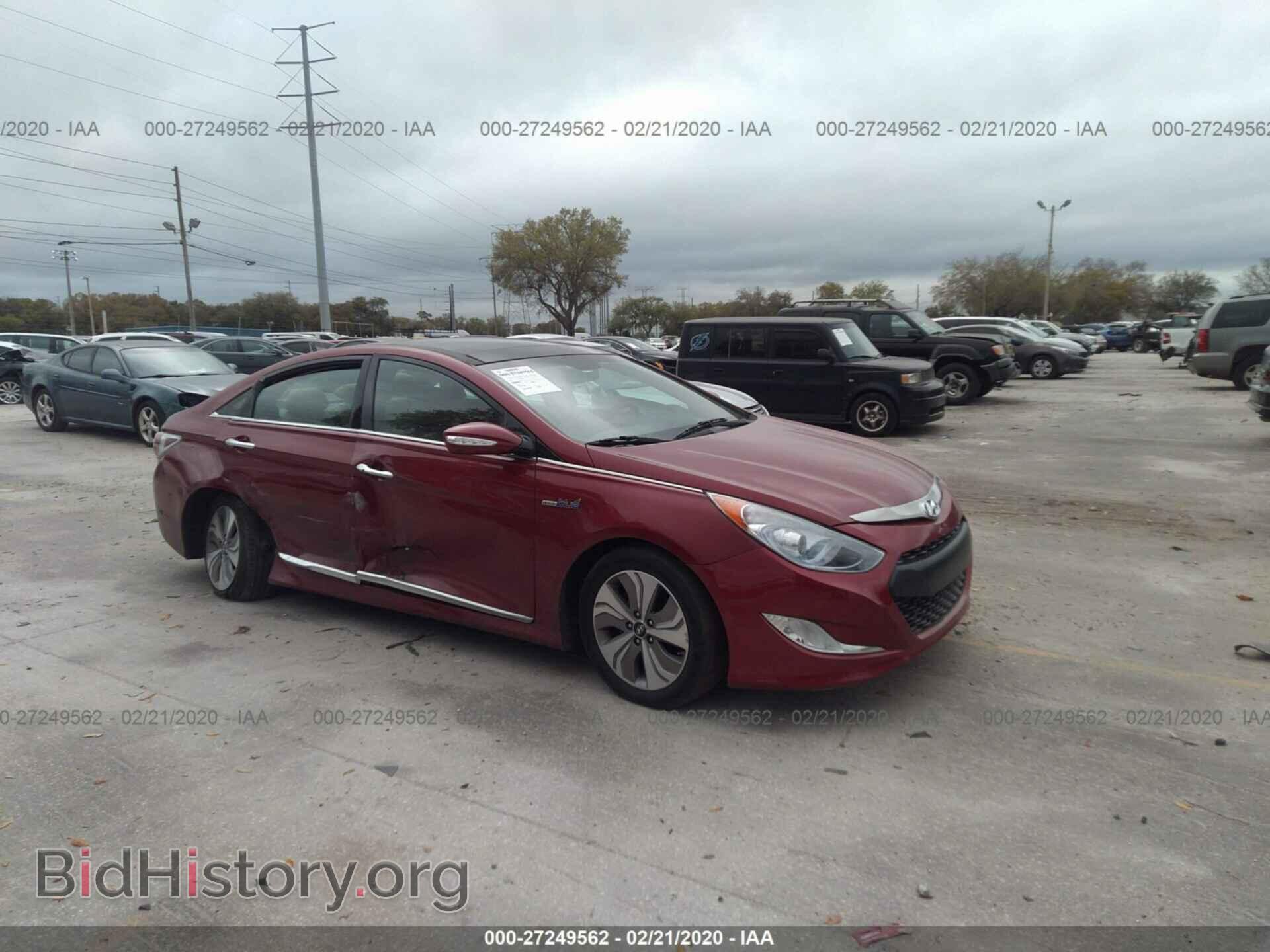 Фотография KMHEC4A43EA104582 - HYUNDAI SONATA 2014