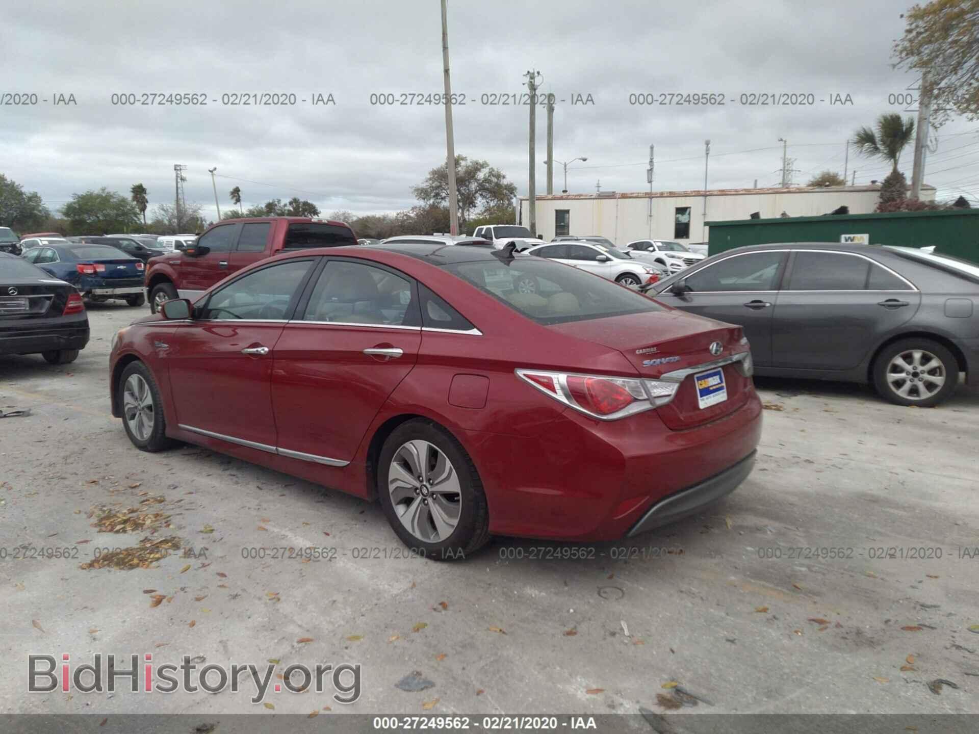 2014 HYUNDAI SONATA - VIN: KMHEC4A43EA104582 - Фото 3