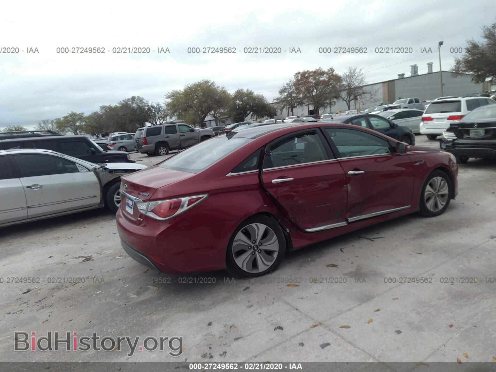 2014 HYUNDAI SONATA - VIN: KMHEC4A43EA104582 - Фото 4