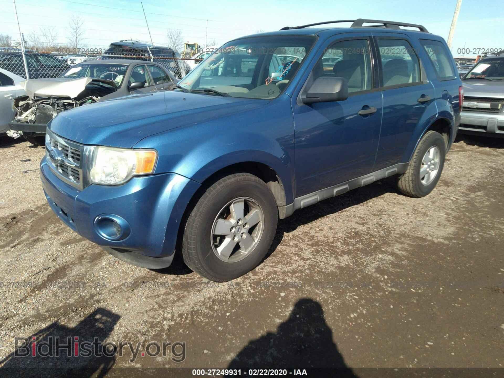 2009 FORD ESCAPE - VIN: 1FMCU02739KA35964 - Фото 2