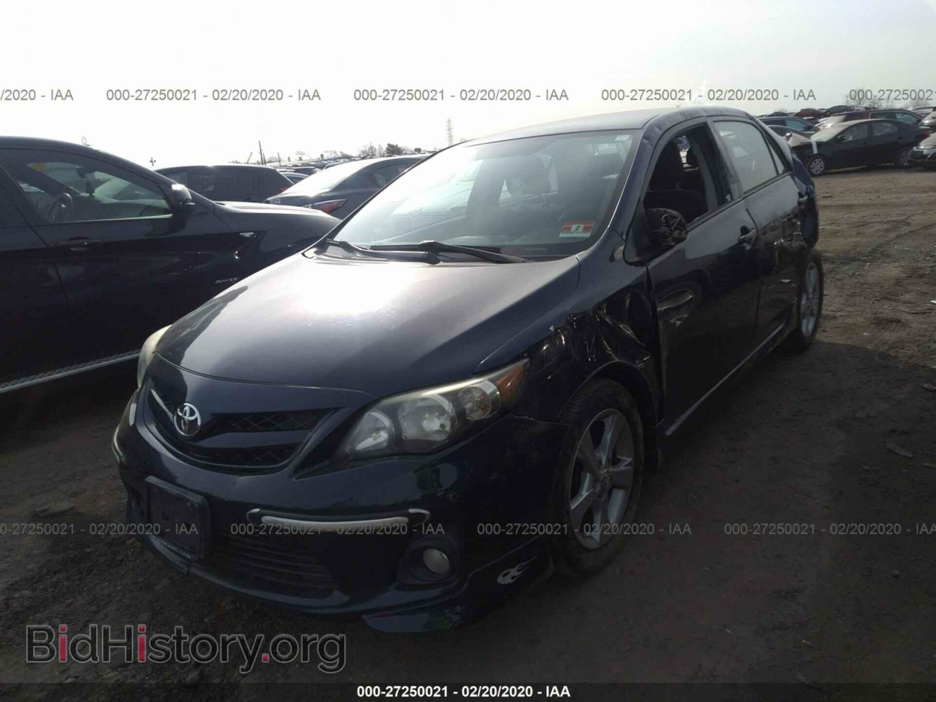2011 TOYOTA COROLLA - VIN: 2T1BU4EEXBC644347 - Фото 2