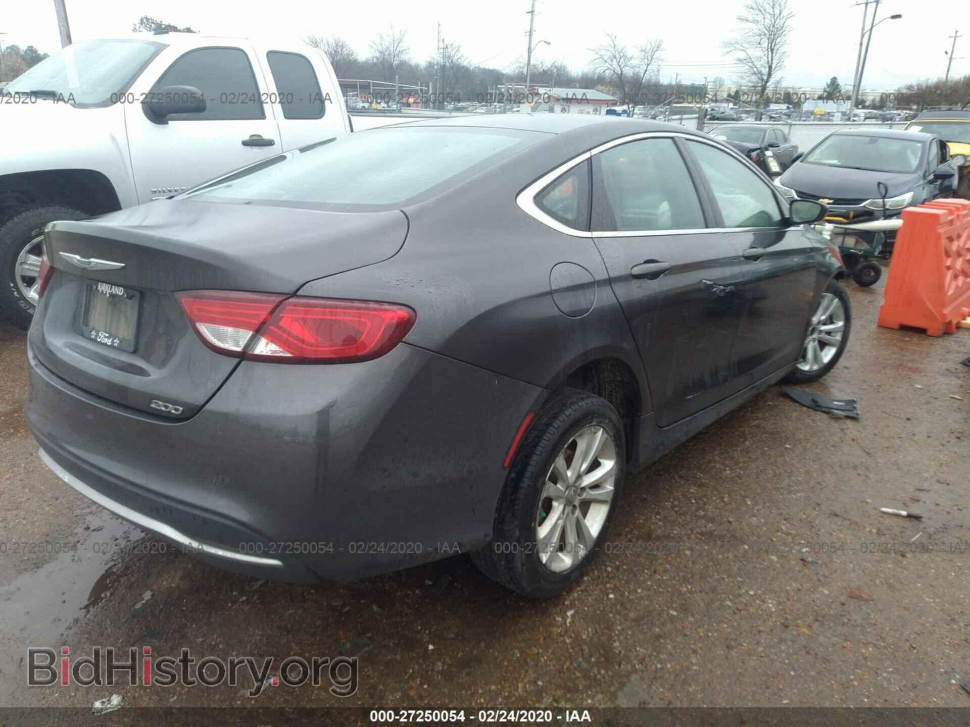 2015 CHRYSLER 200 - VIN: 1C3CCCAB1FN580591 - Фото 4