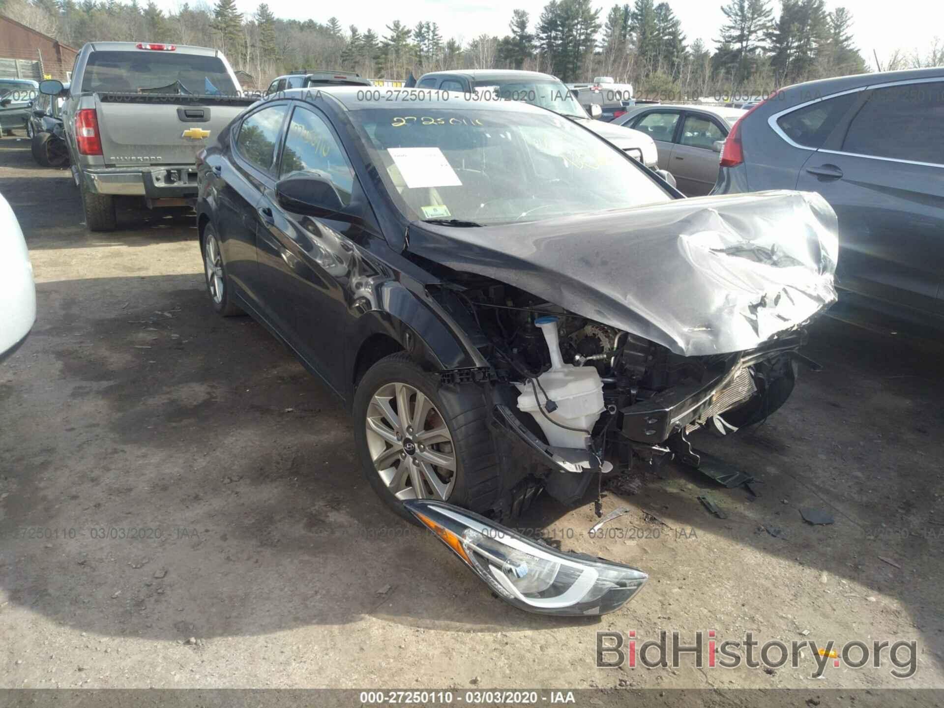 Photo KMHDH4AE2EU029247 - HYUNDAI ELANTRA 2014