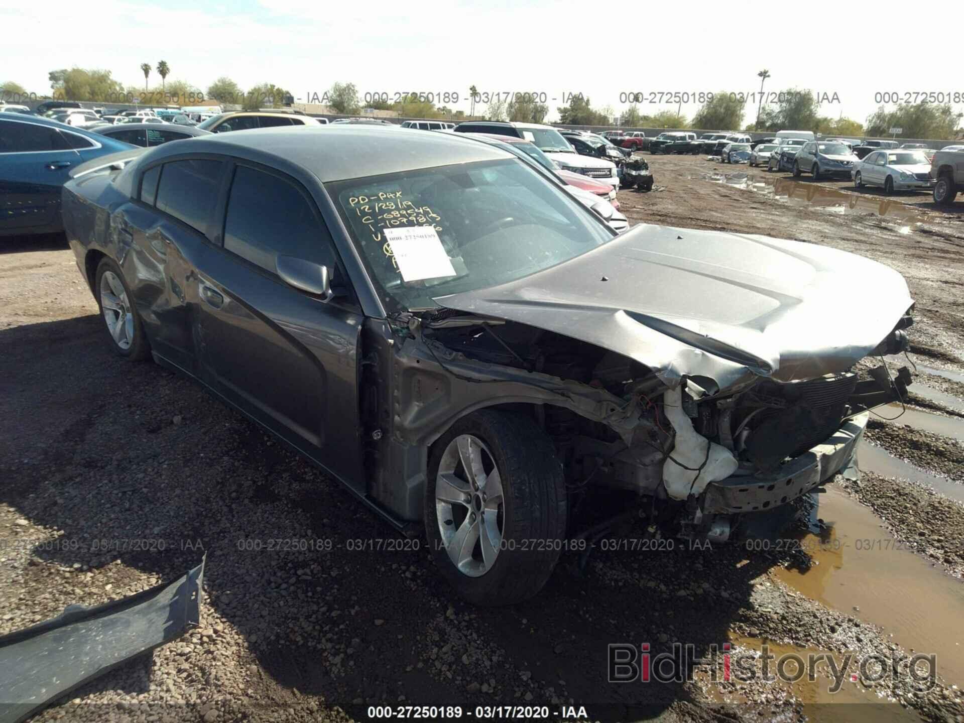 Photo 2C3CDXBG9CH297696 - DODGE CHARGER 2012