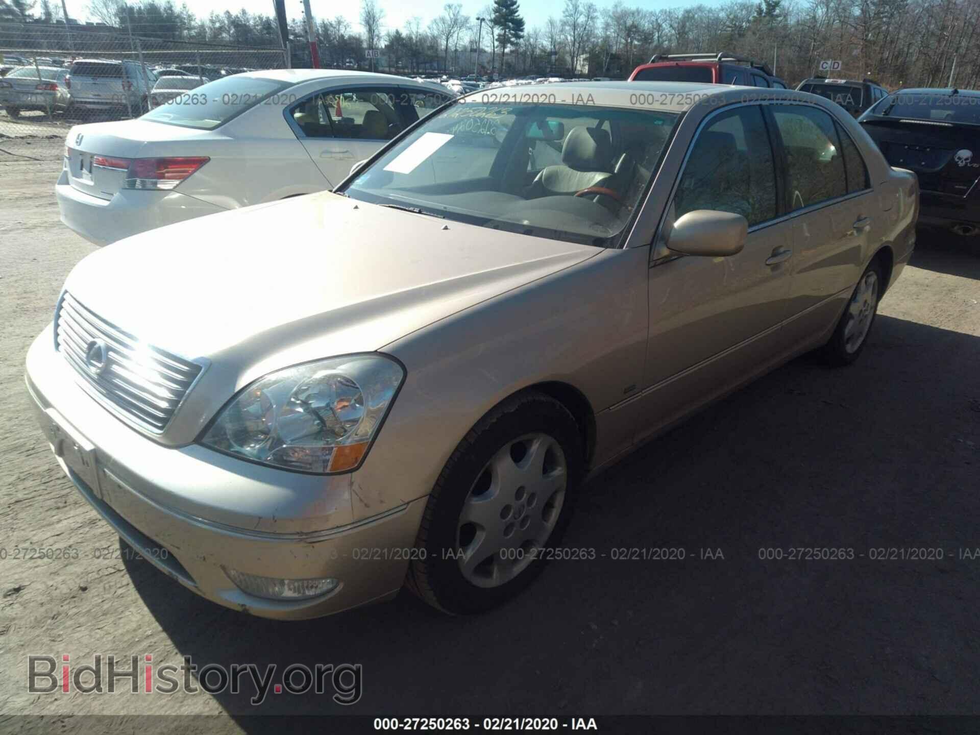 2001 LEXUS LS - VIN: JTHBN30F210040225 - Фото 2