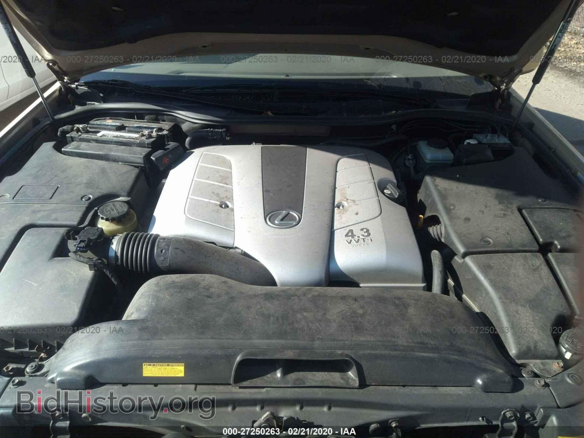 2001 LEXUS LS - VIN: JTHBN30F210040225 - Фото 10