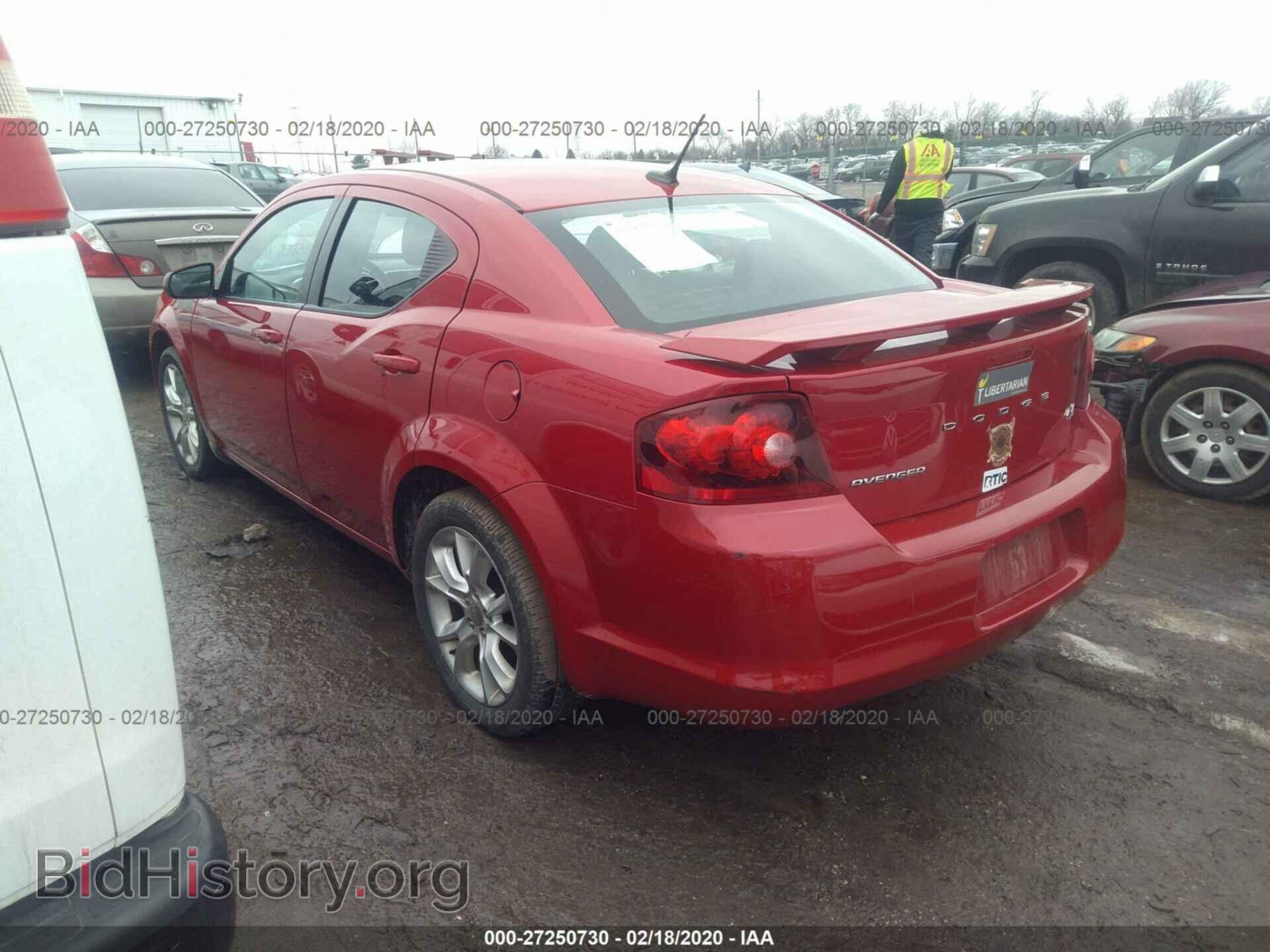 2013 DODGE AVENGER - VIN: 1C3CDZBG6DN502816 - Фото 3