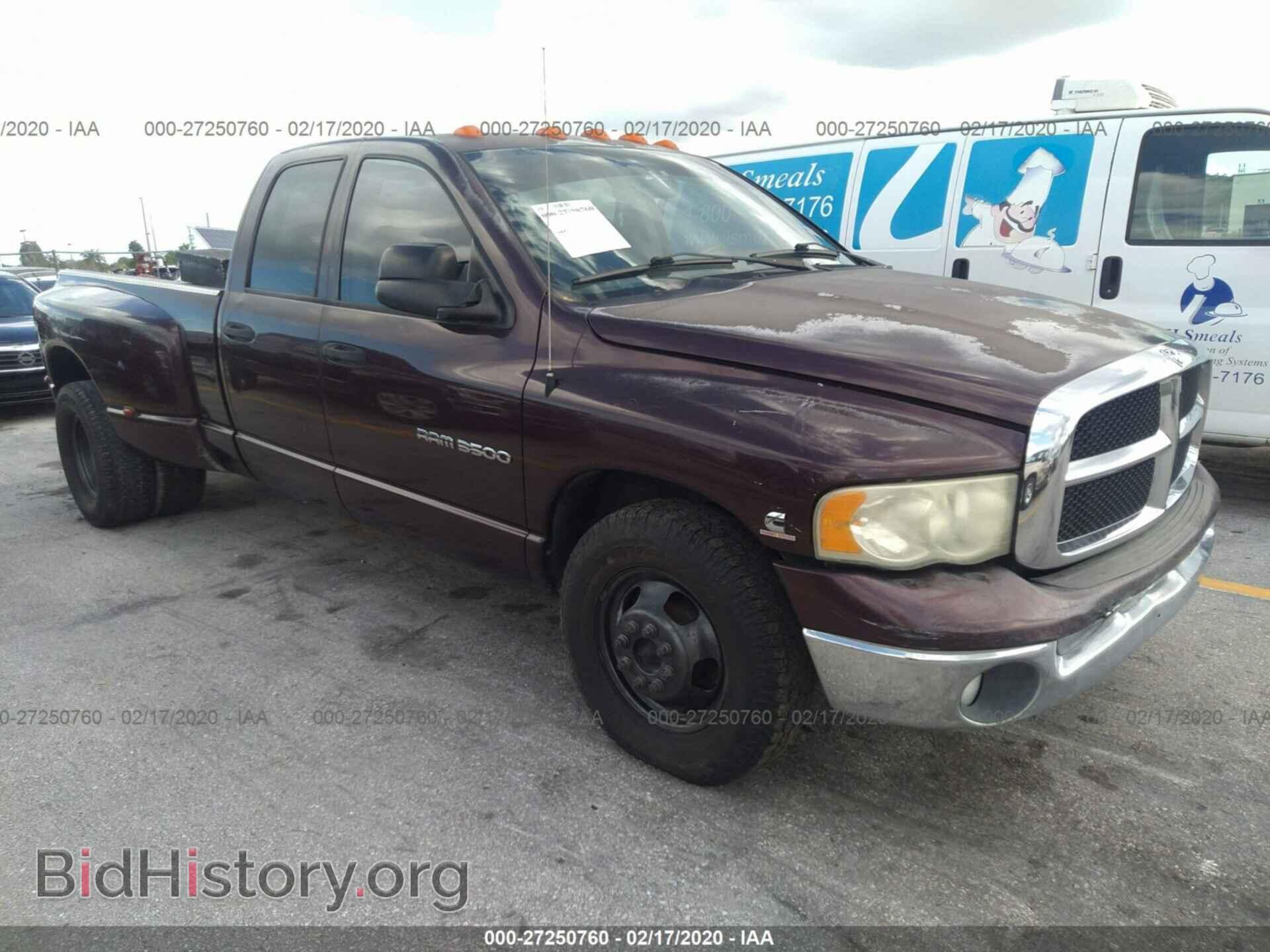 Фотография 3D7MA48CX4G169583 - DODGE RAM 3500 2004