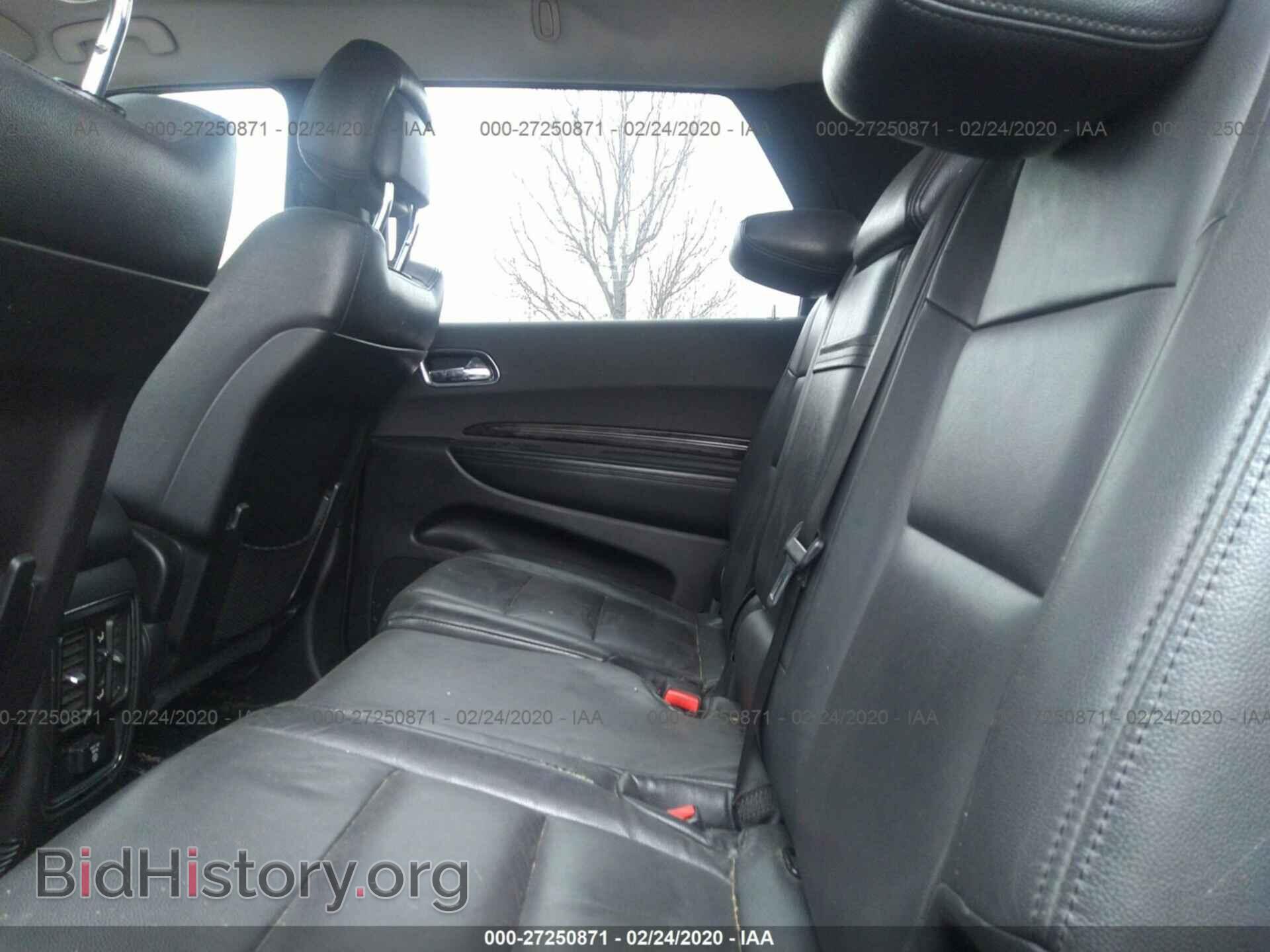 2012 DODGE DURANGO - VIN: 1C4RDJDGXCC126894 - Фото 8