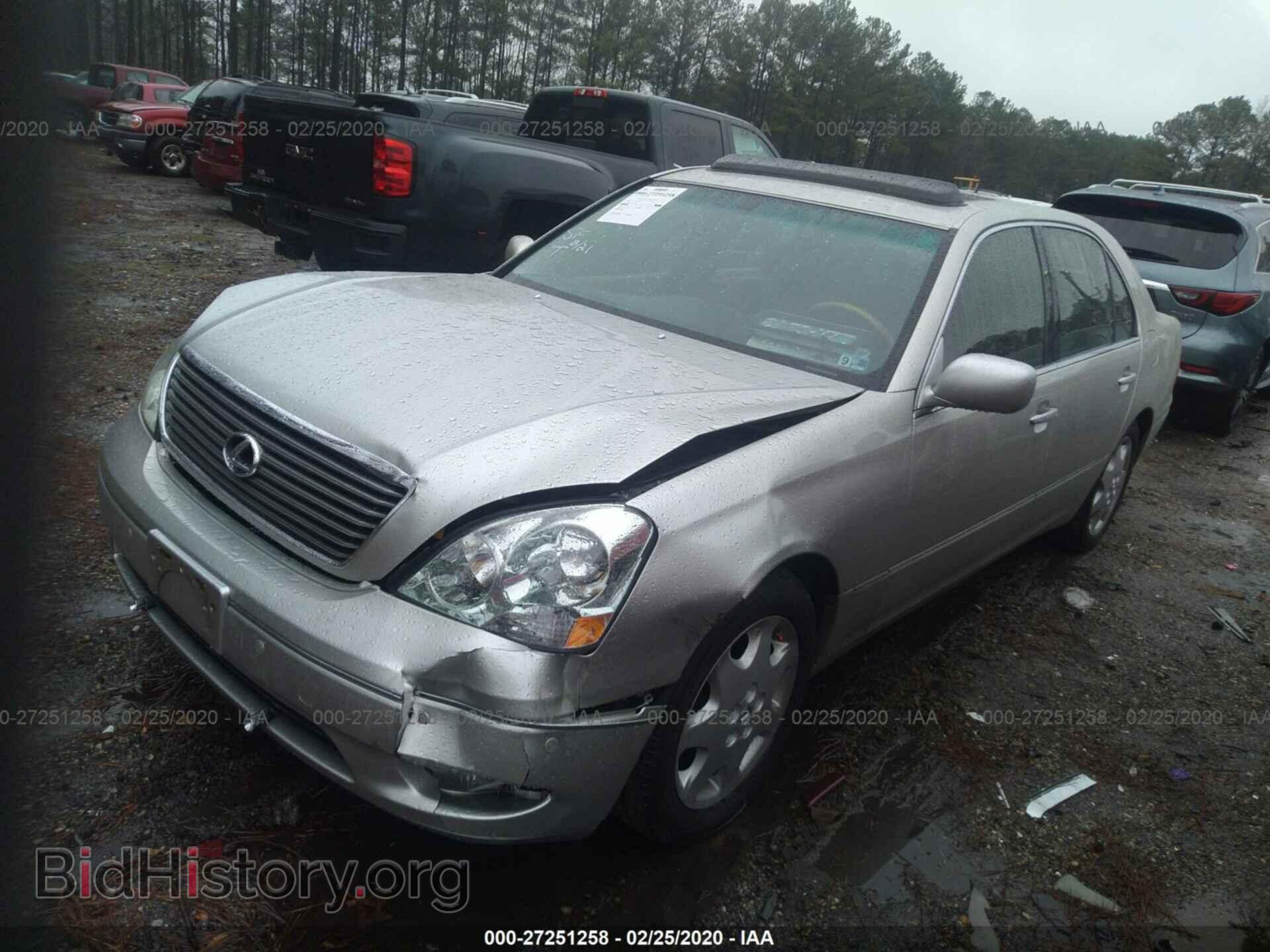 2003 LEXUS LS - VIN: JTHBN30F730096633 - Фото 2