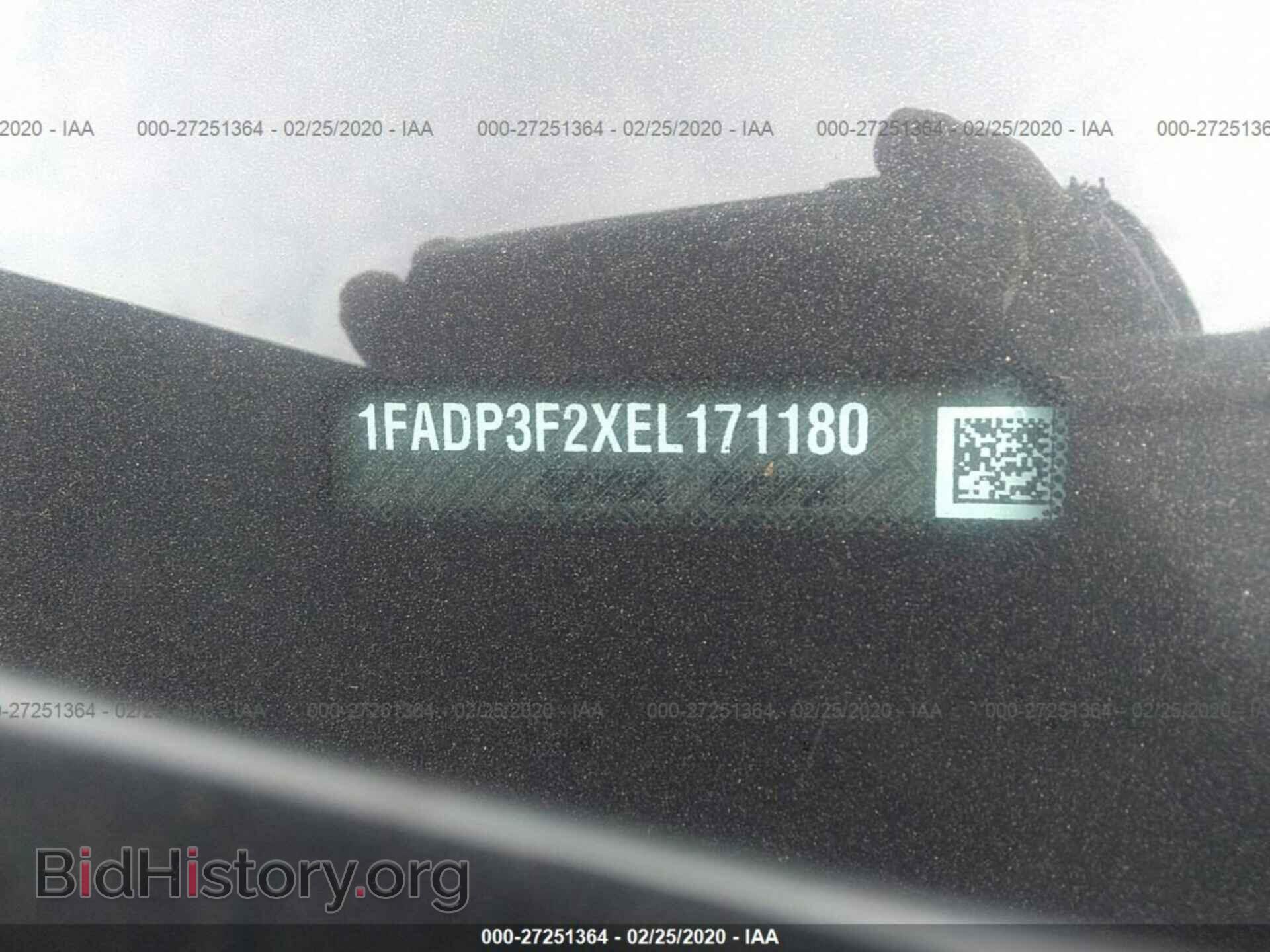 2014 FORD FOCUS - VIN: 1FADP3F2XEL171180 - Фото 9