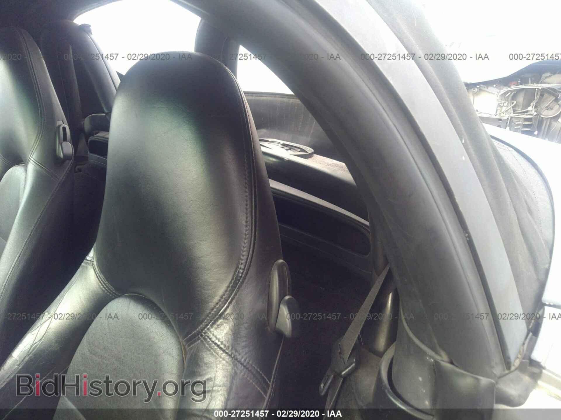 2000 PORSCHE BOXSTER - VIN: WP0CA2985YU622046 - Фото 8